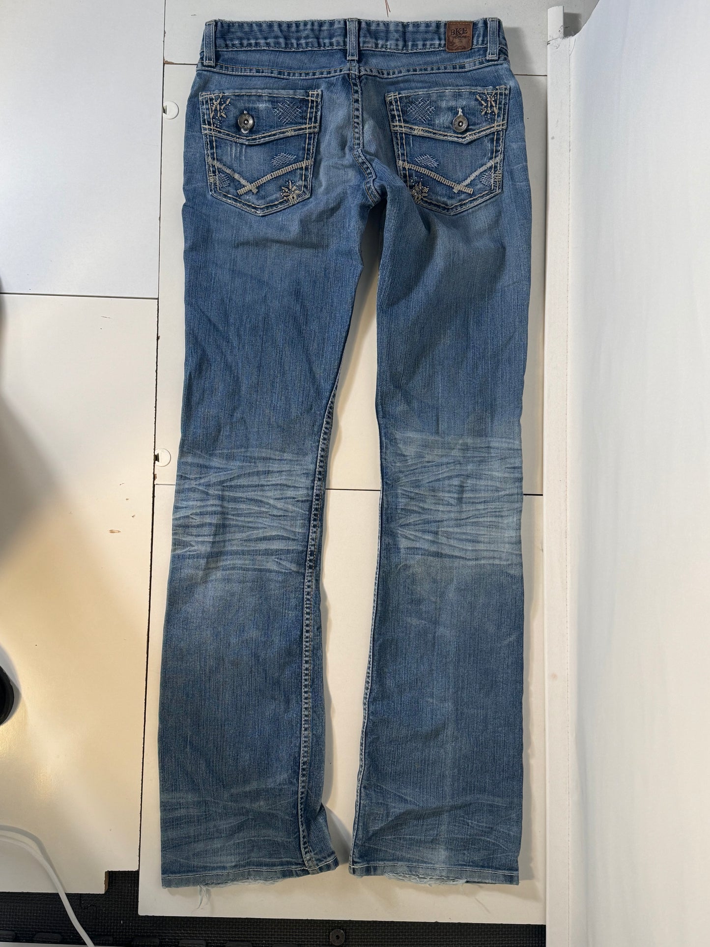 Lavtaljede jeans str: S