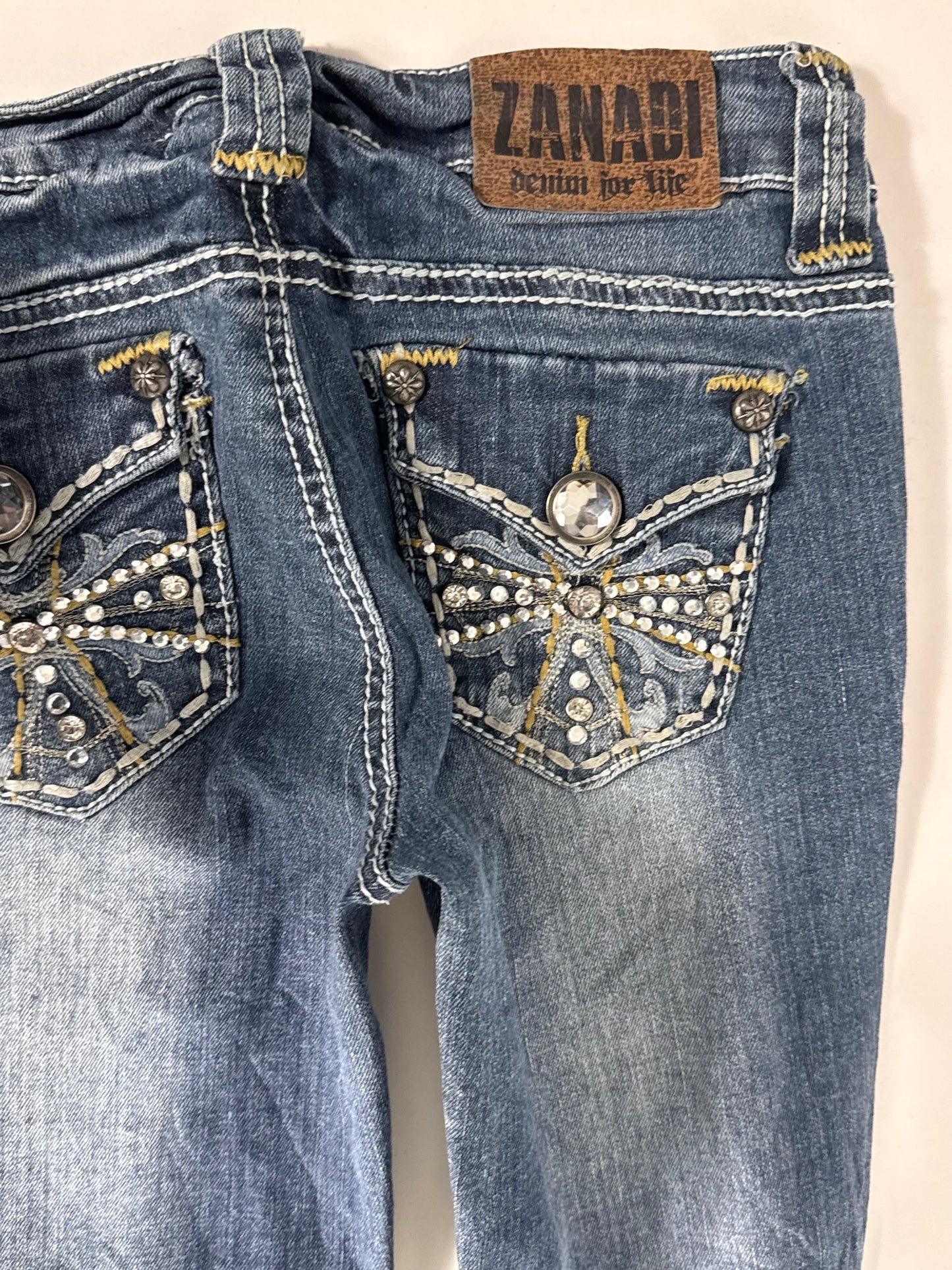 Lågmidjade jeans stl: XS