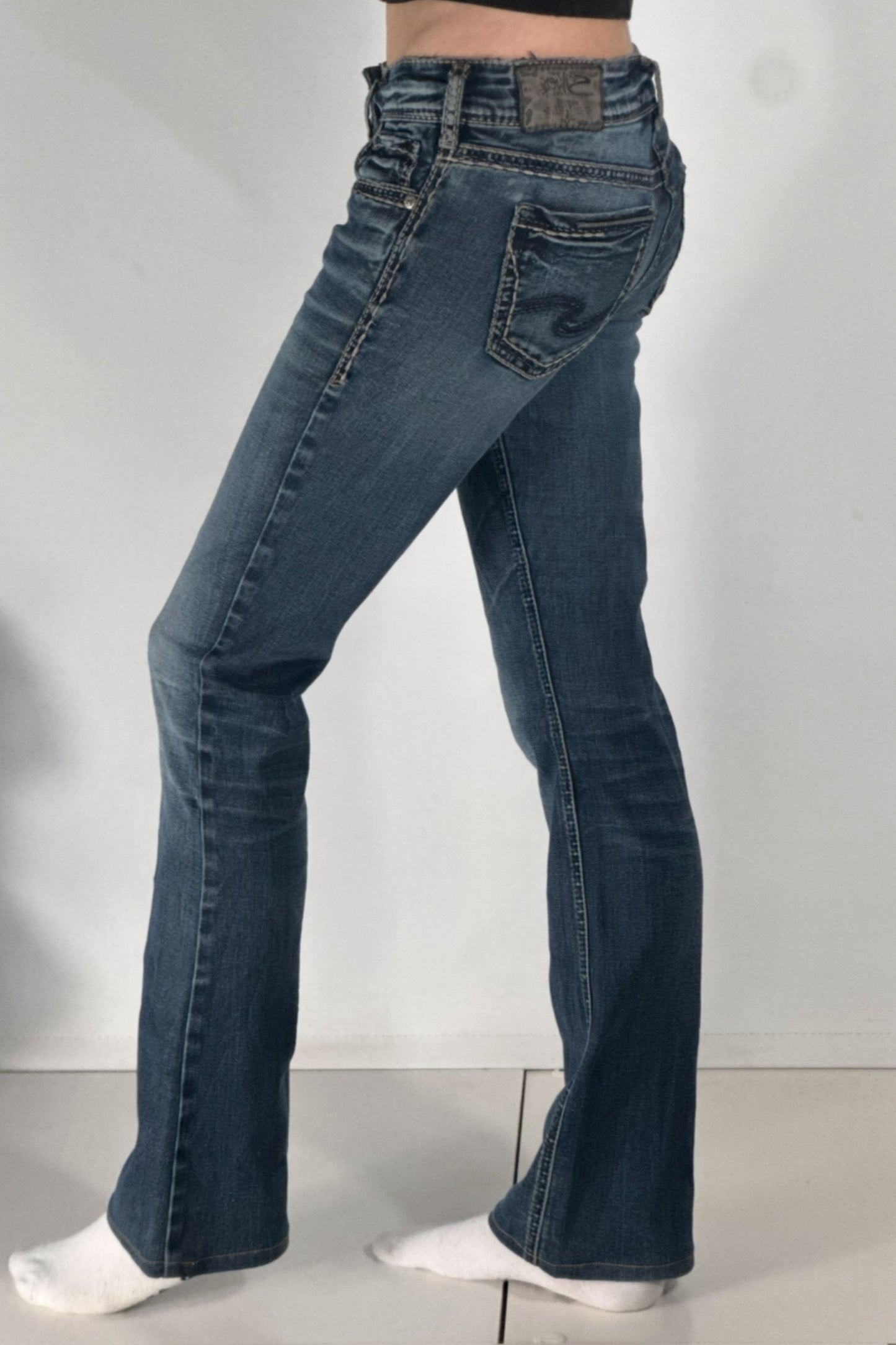 Lågmidjade jeans stl: XS