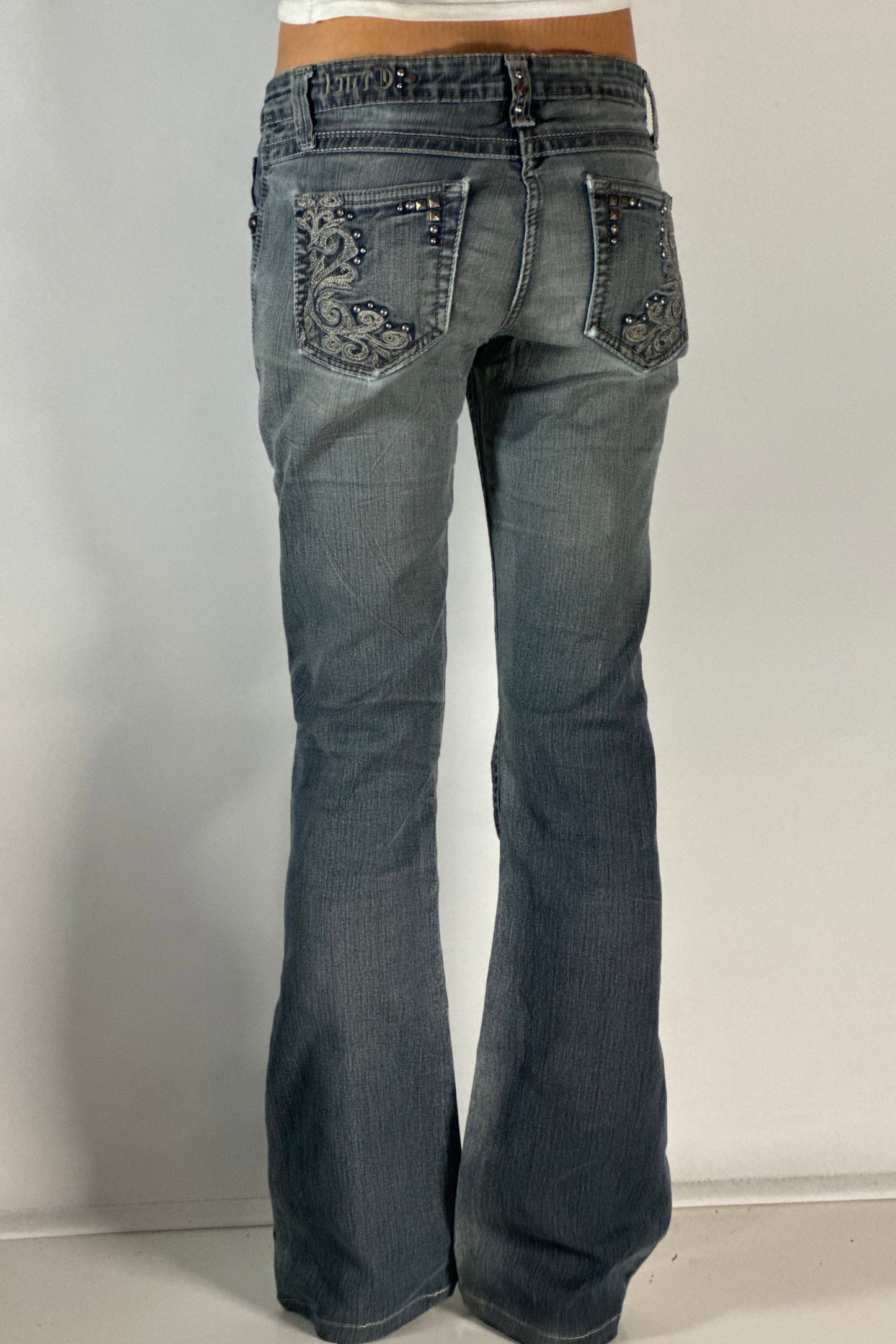 Lågmidjade jeans stl: XS