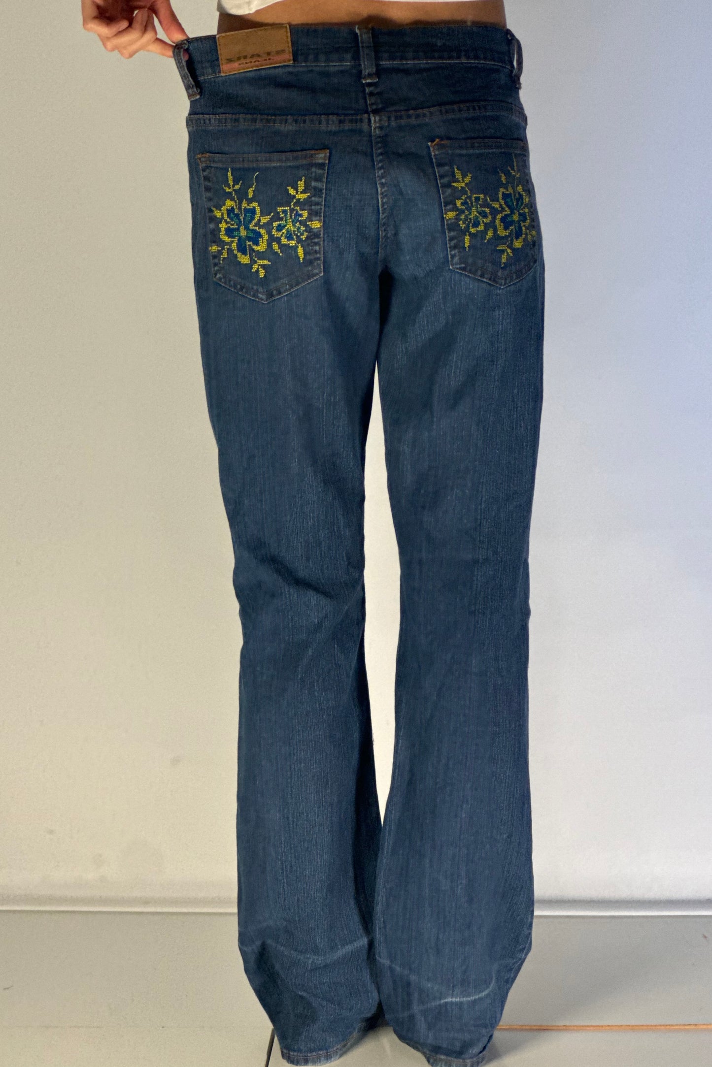 Lågmidjade jeans stl: S