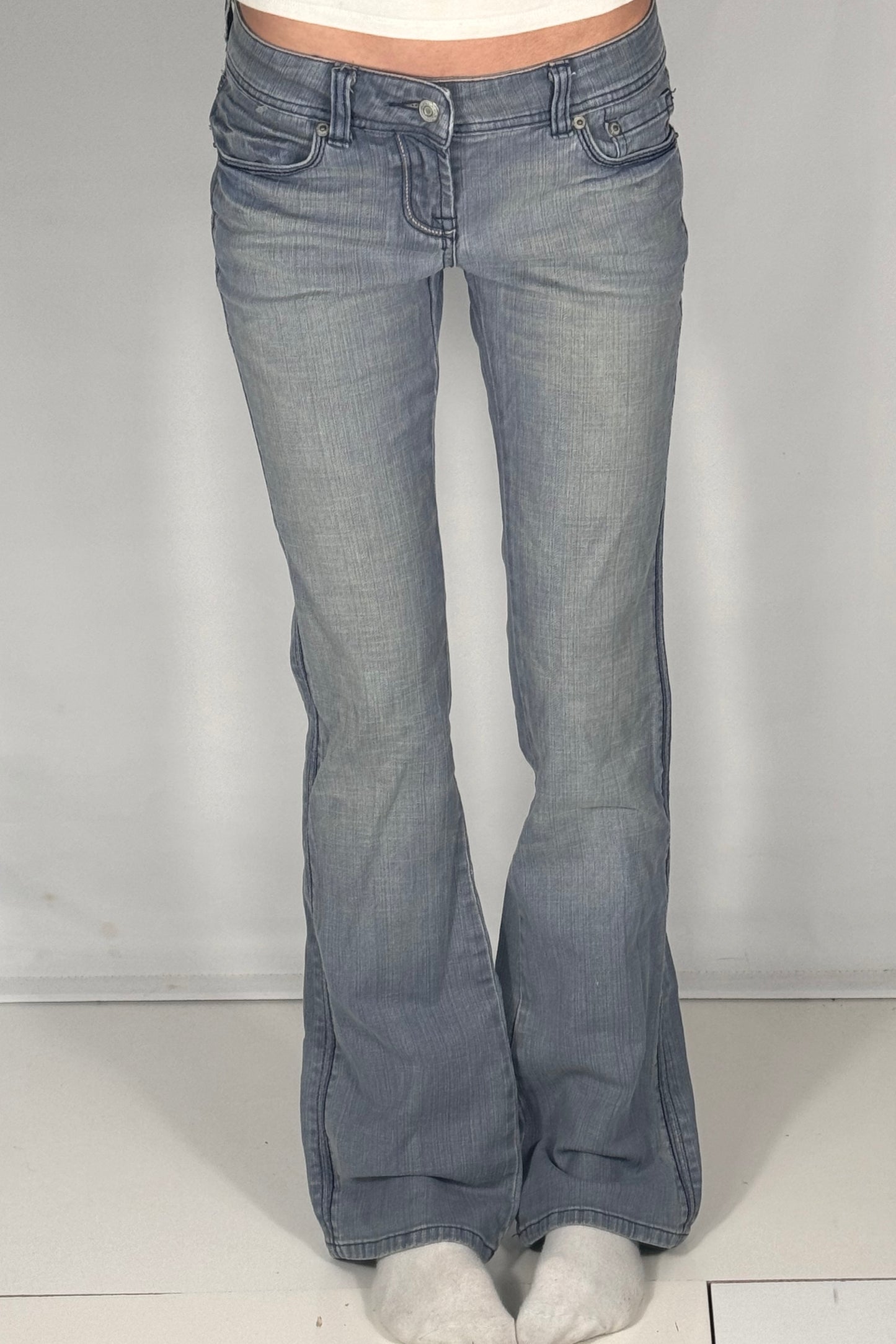 Lågmidjade jeans stl: XS