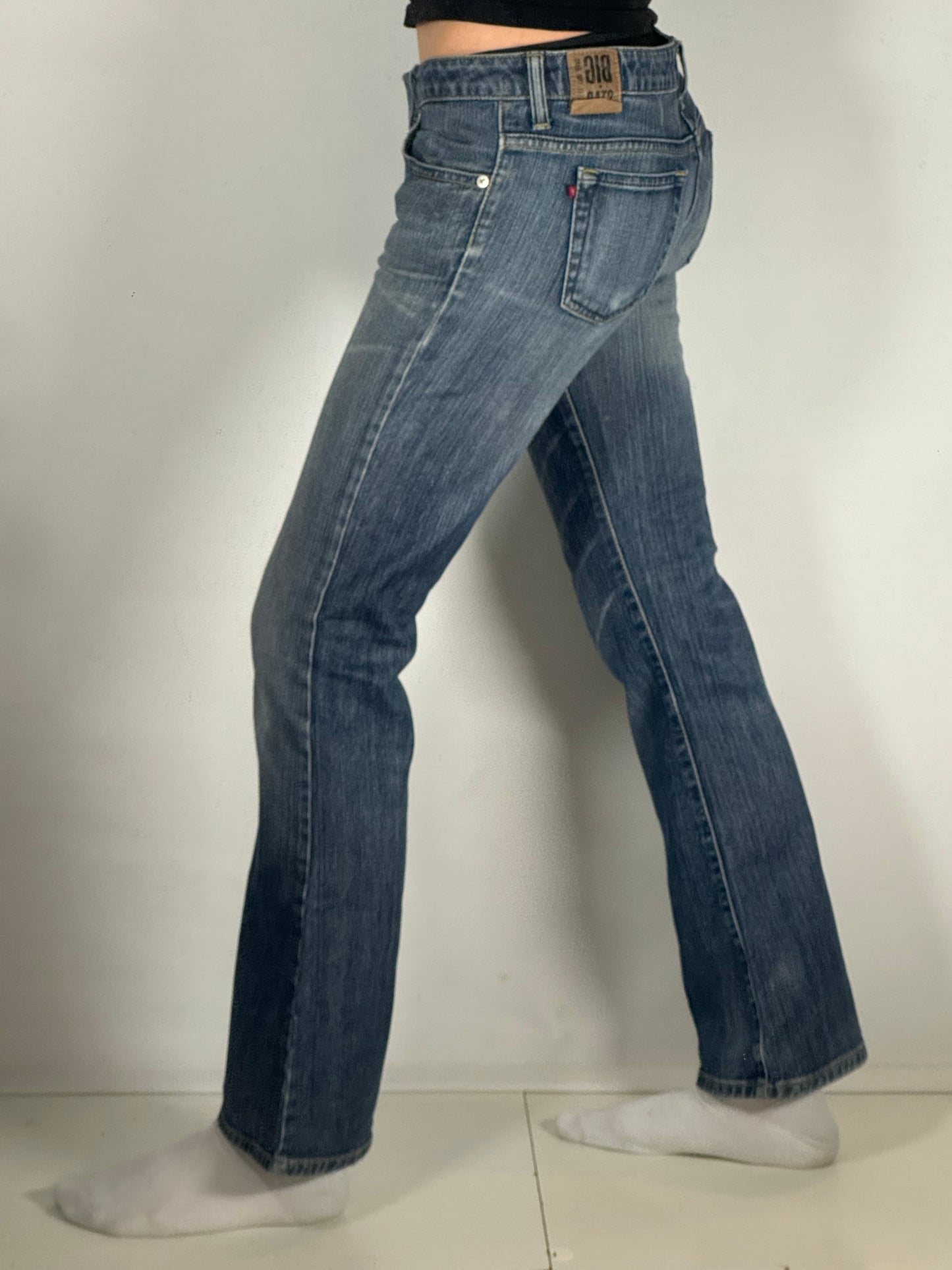 Lågmidjade jeans stl: XS