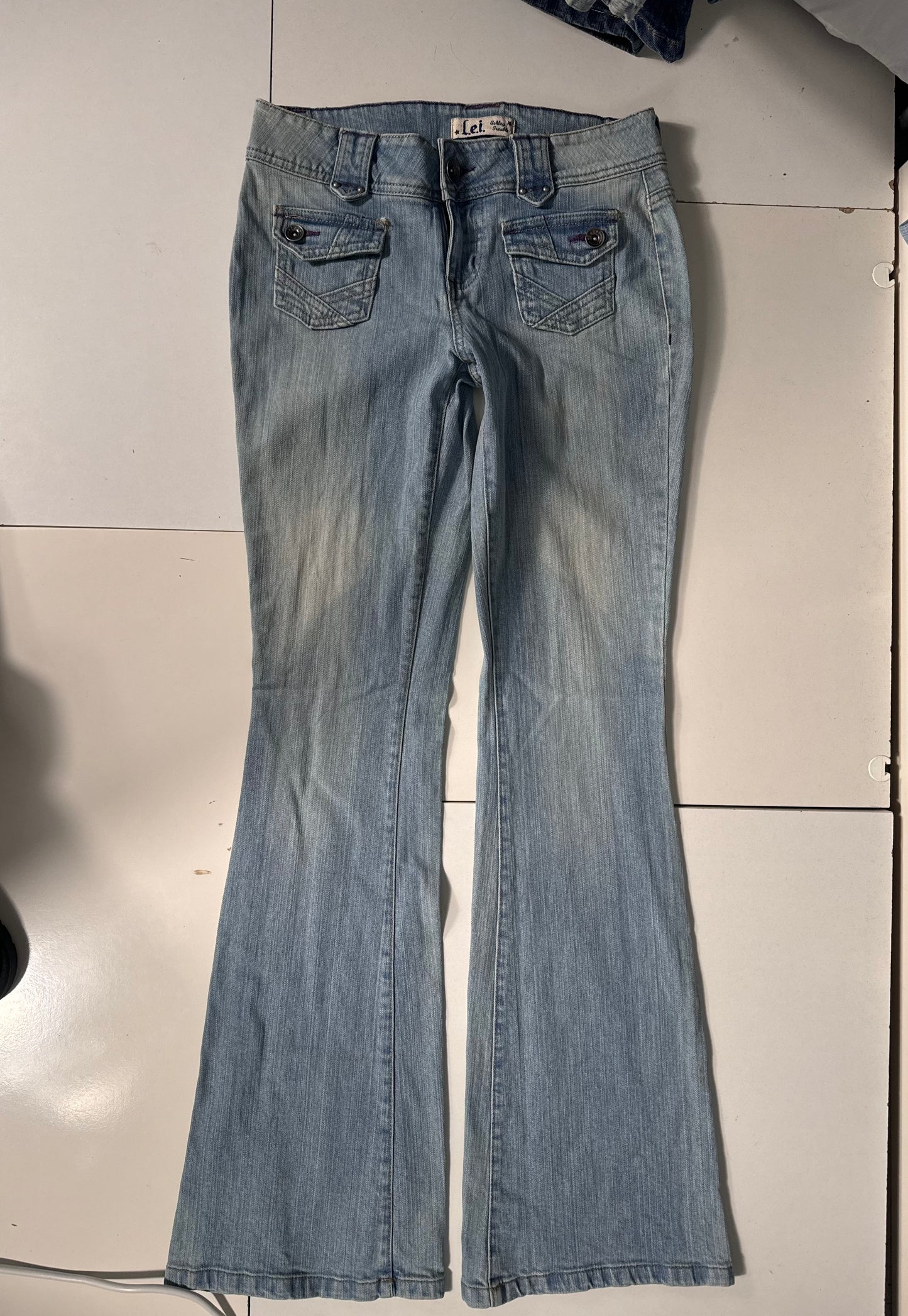 Lågmidjade jeans stl: XS