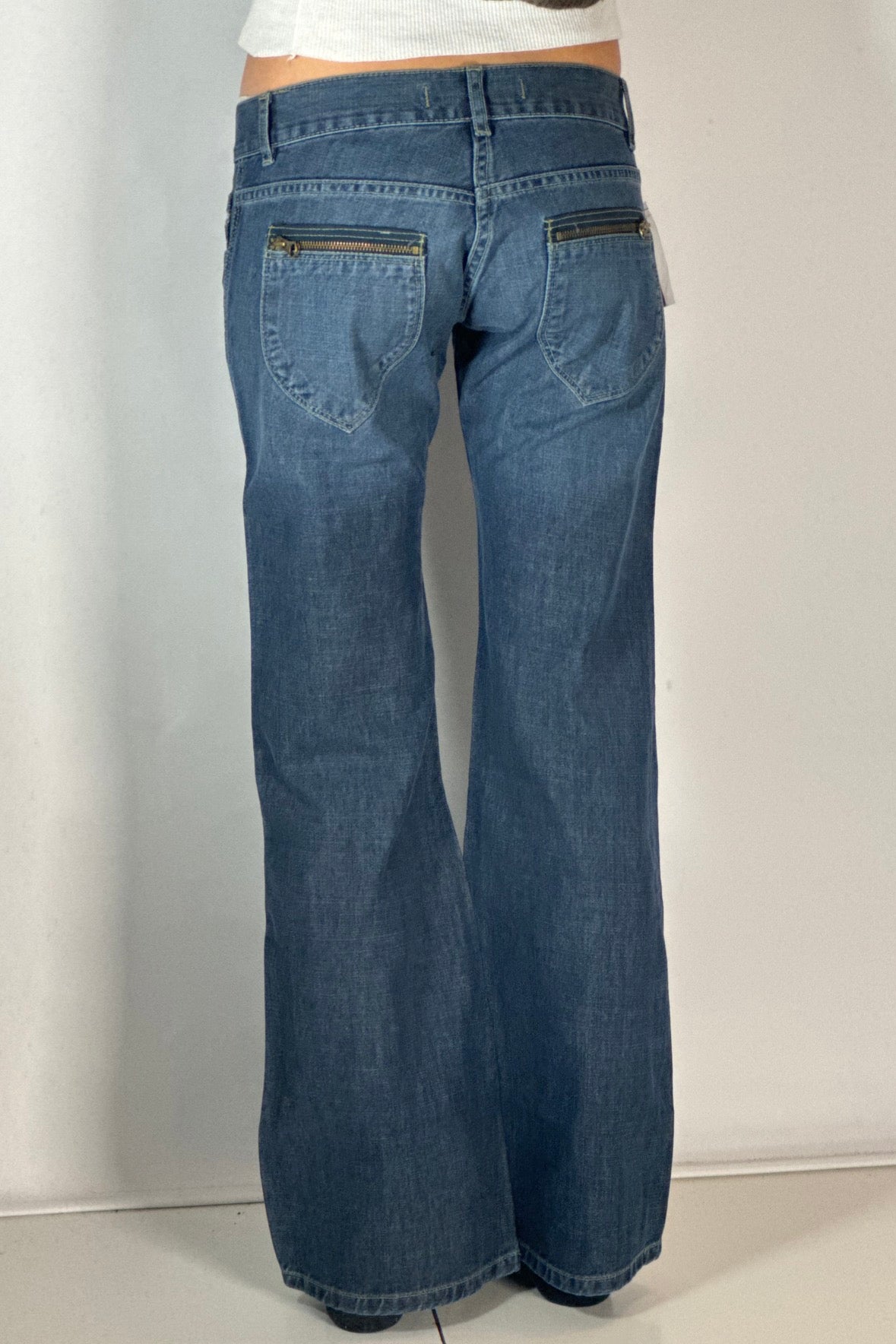 Lågmidjade jeans stl: XS (W30/L32)