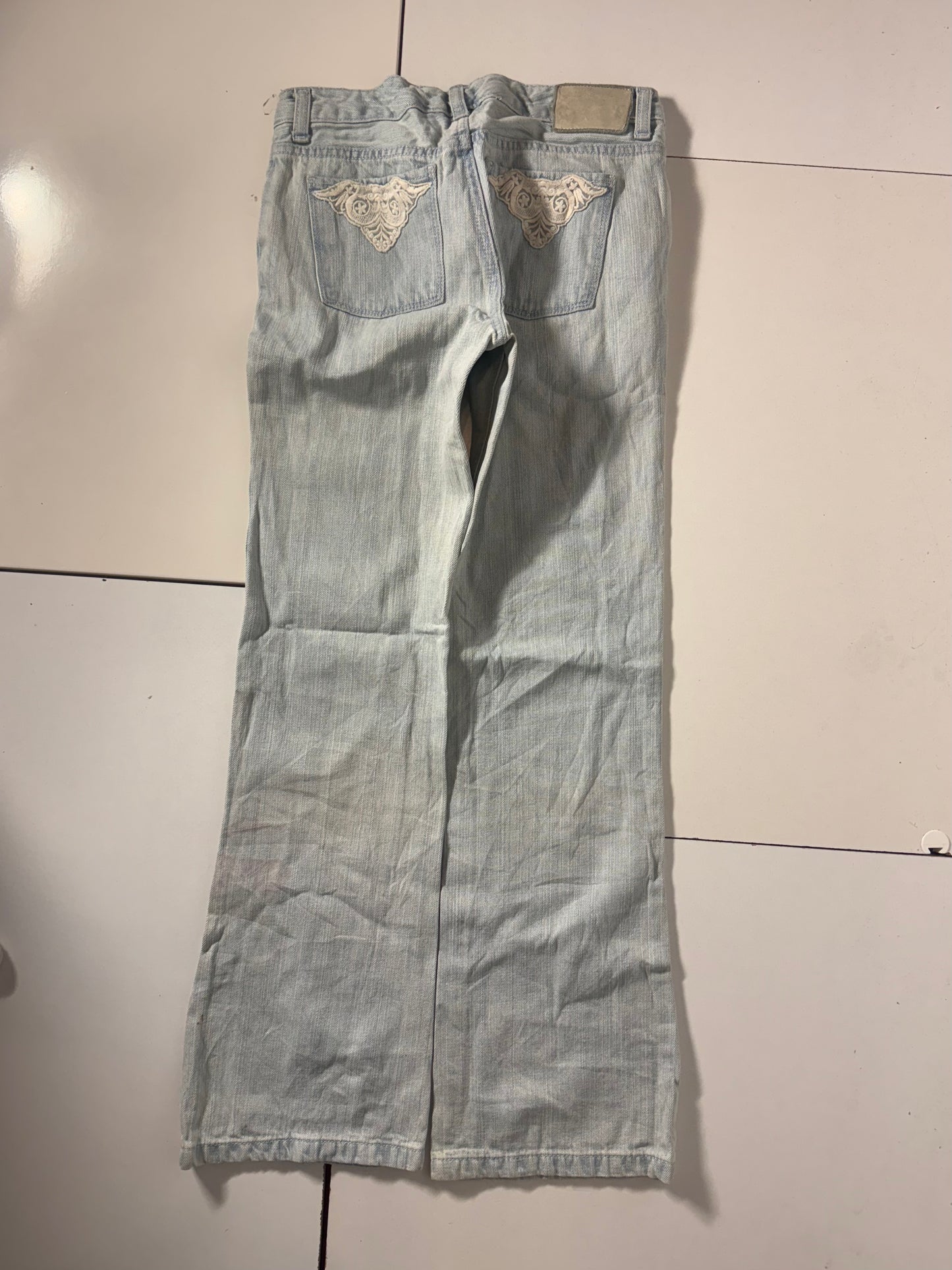 Lågmidjade jeans stl: XXXS