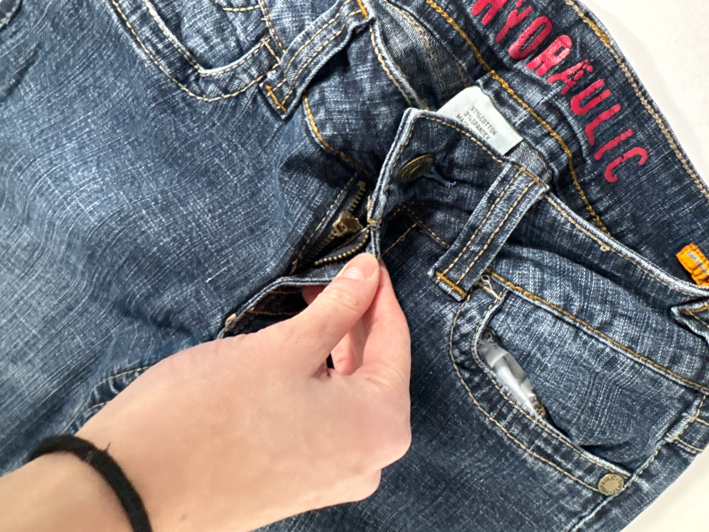 Lågmidjade jeans stl: XS