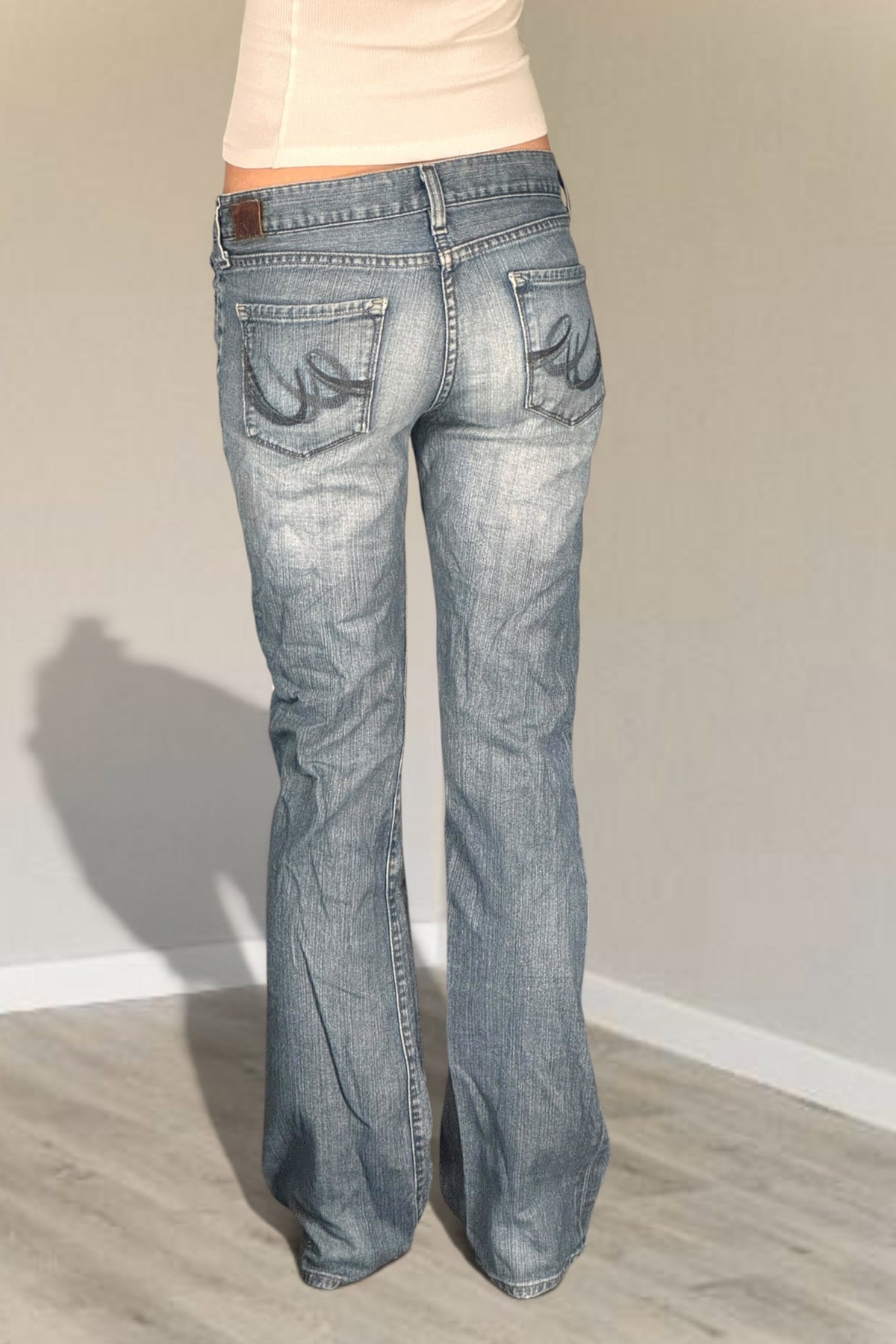 Lågmidjade jeans stl: S