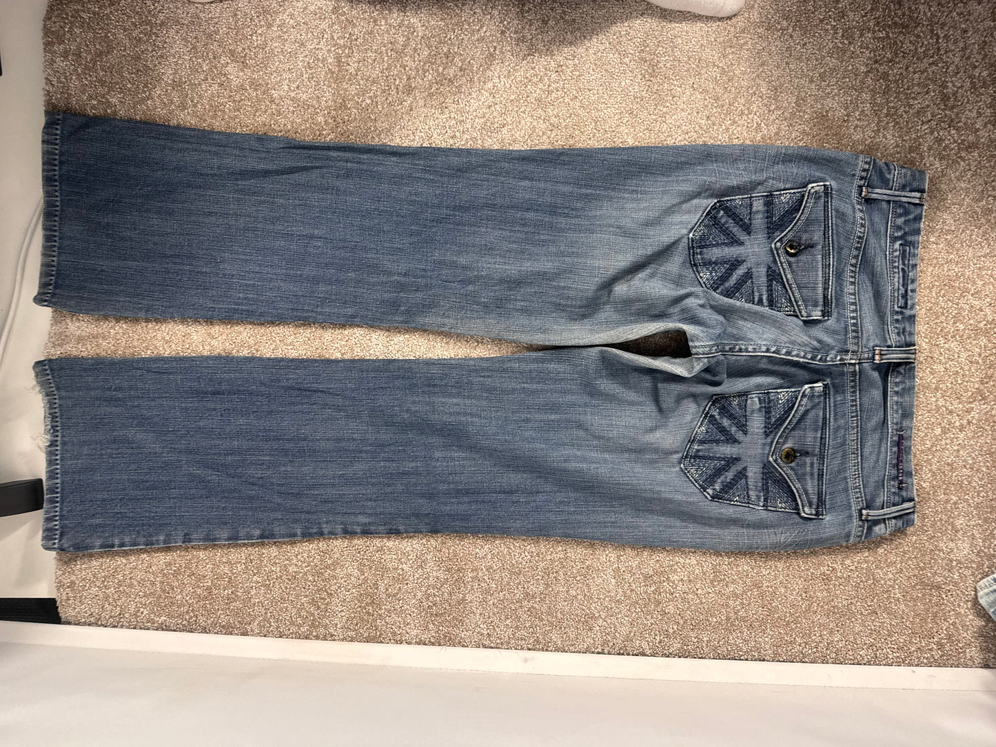 Lågmidjade jeans stl: M