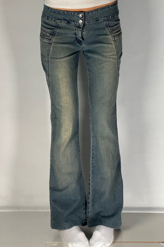 Lågmidjade jeans stl: XS