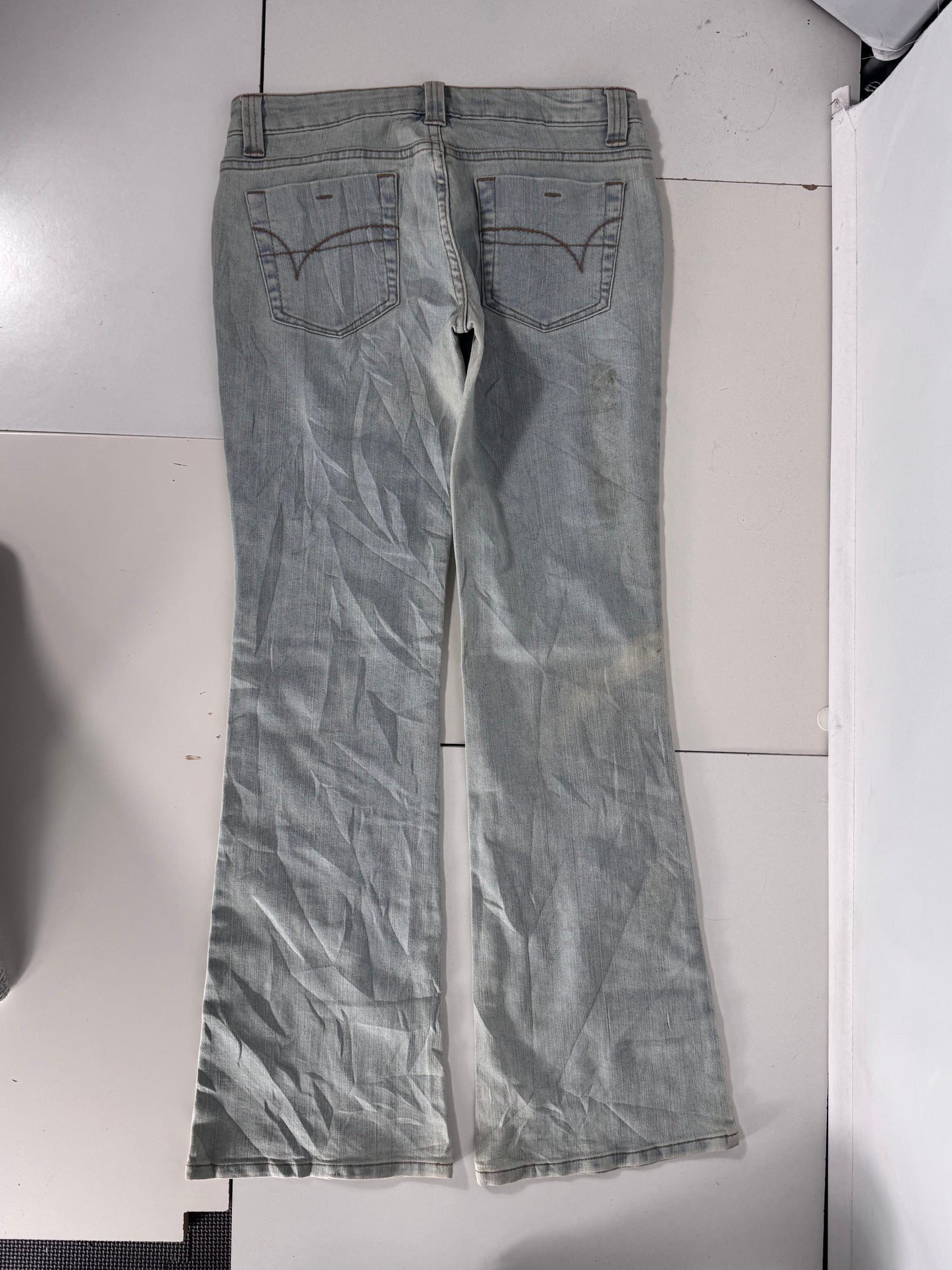Lavtaljede jeans str: S