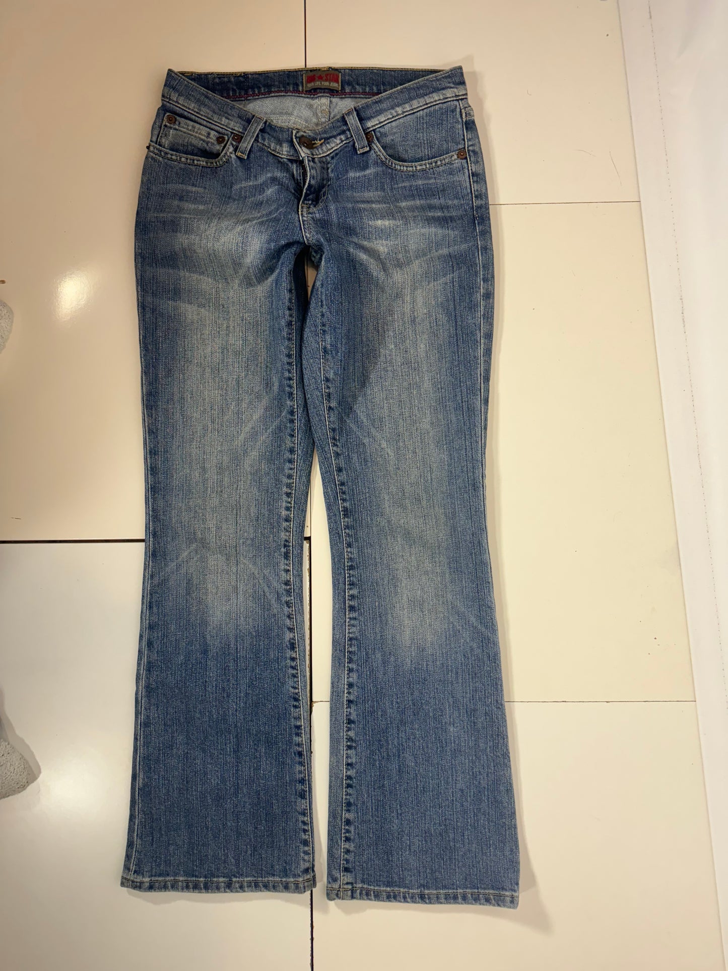 Lågmidjade jeans stl: XS