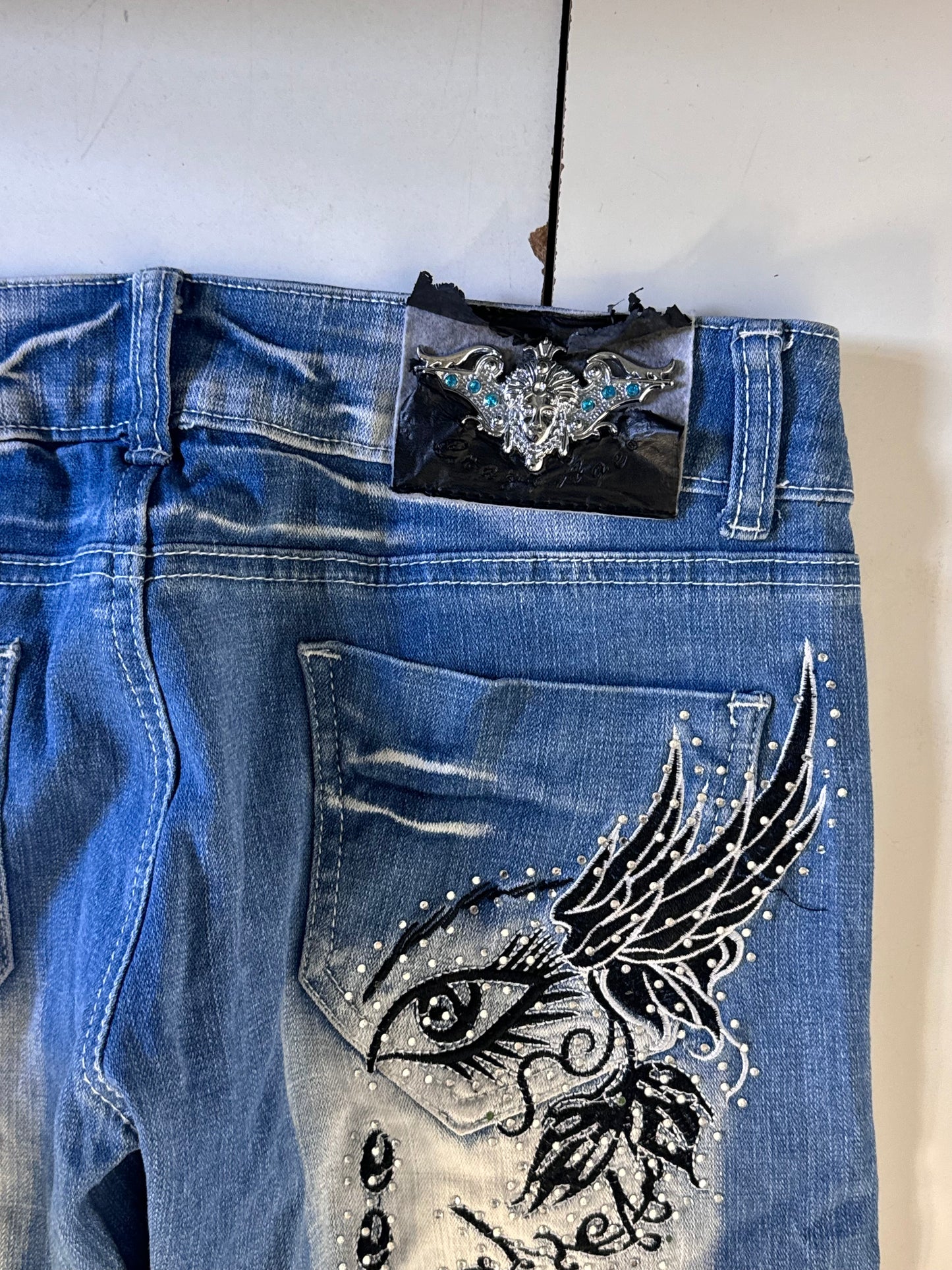 Lågmidjade jeans stl: XS