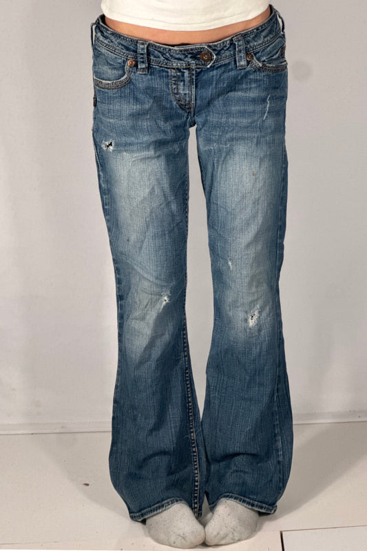Lågmidjade jeans stl: M