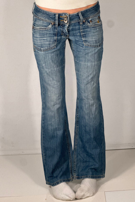 Lågmidjade jeans stl: XS