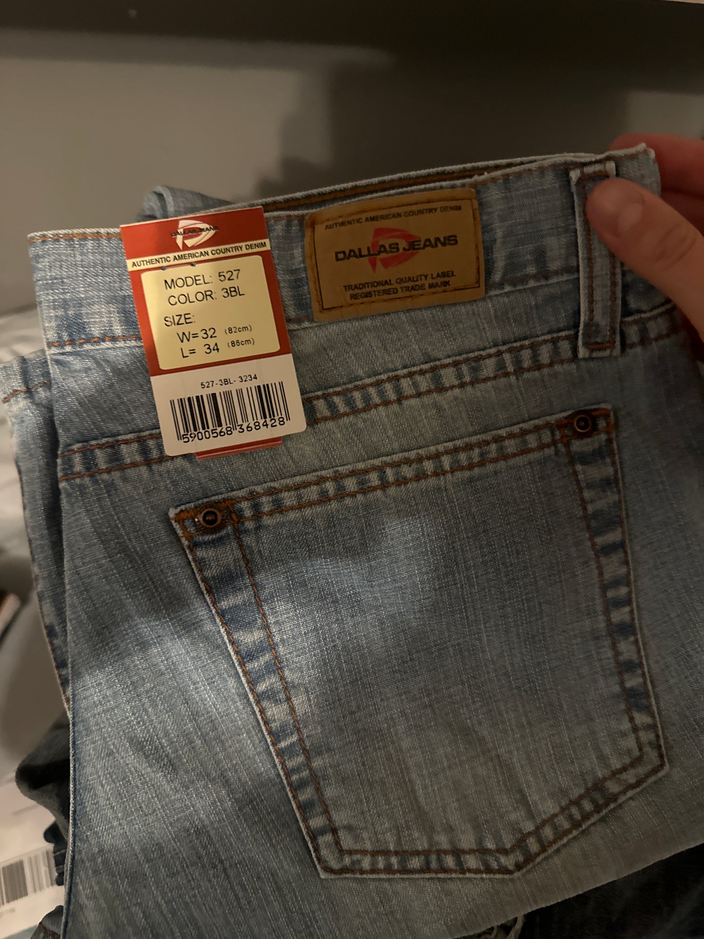 Lågmidjade jeans stl: S