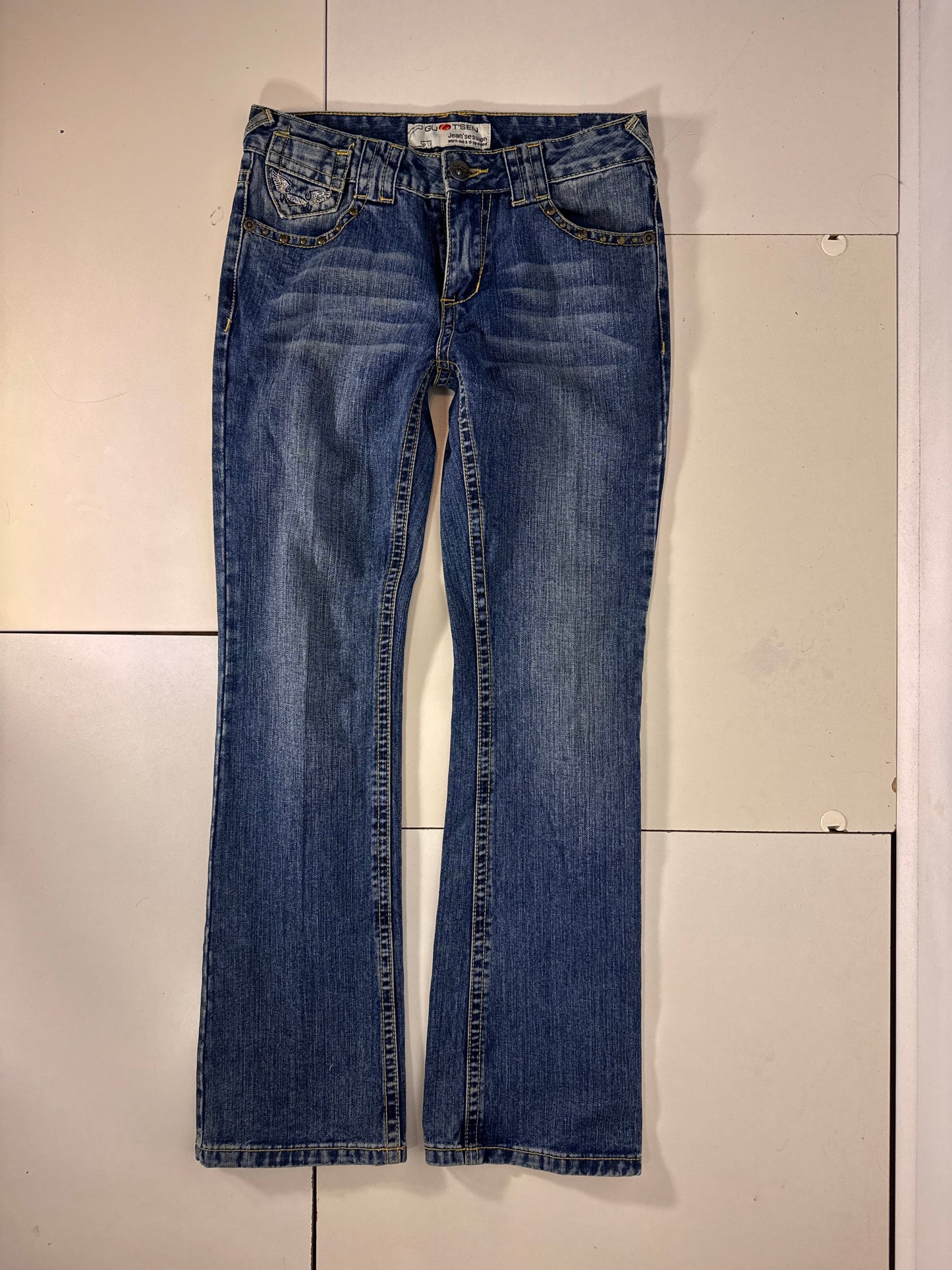 Lågmidjade jeans stl: XS