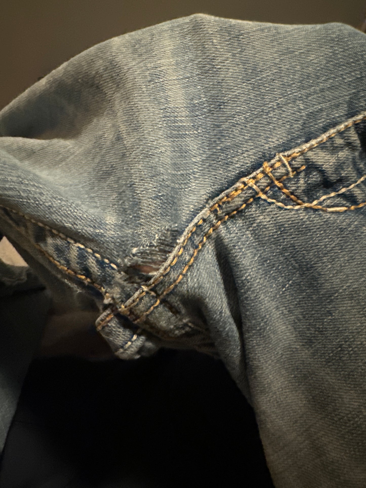 Lågmidjade jeans stl: S