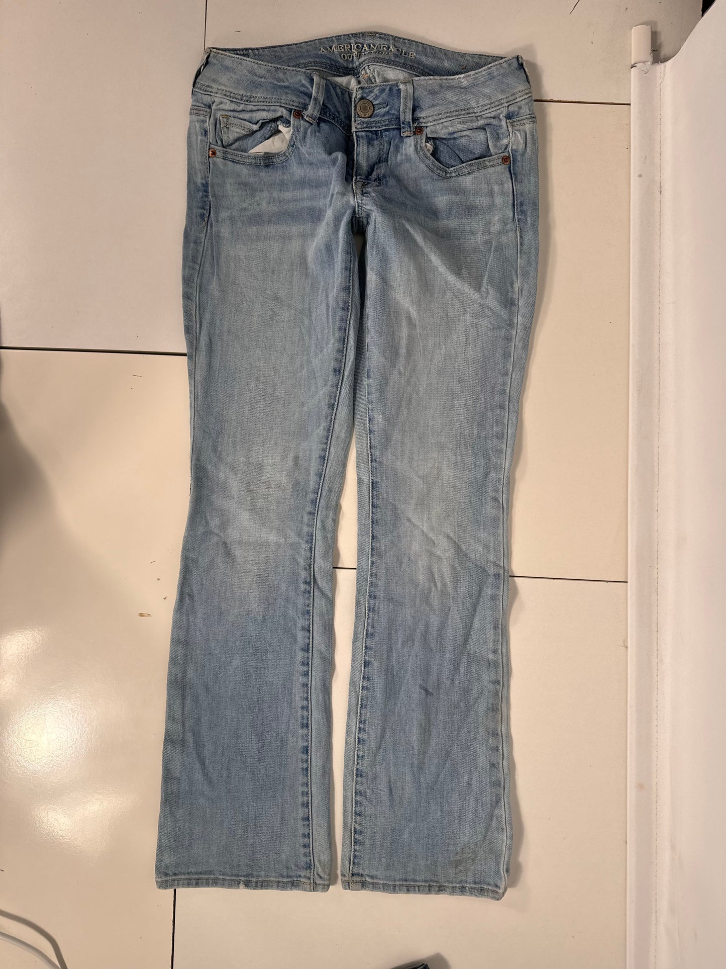 Lågmidjade jeans stl: S
