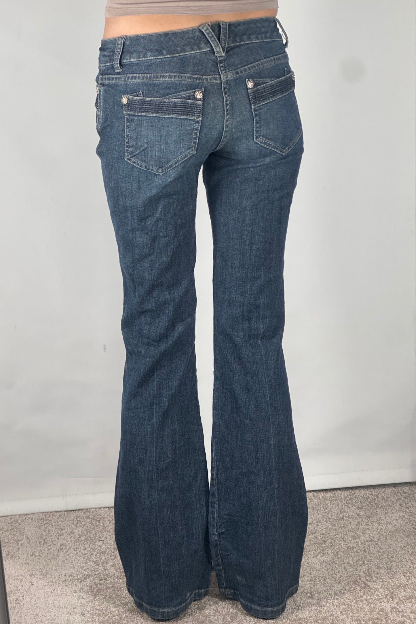 Lågmidjade jeans stl: XS