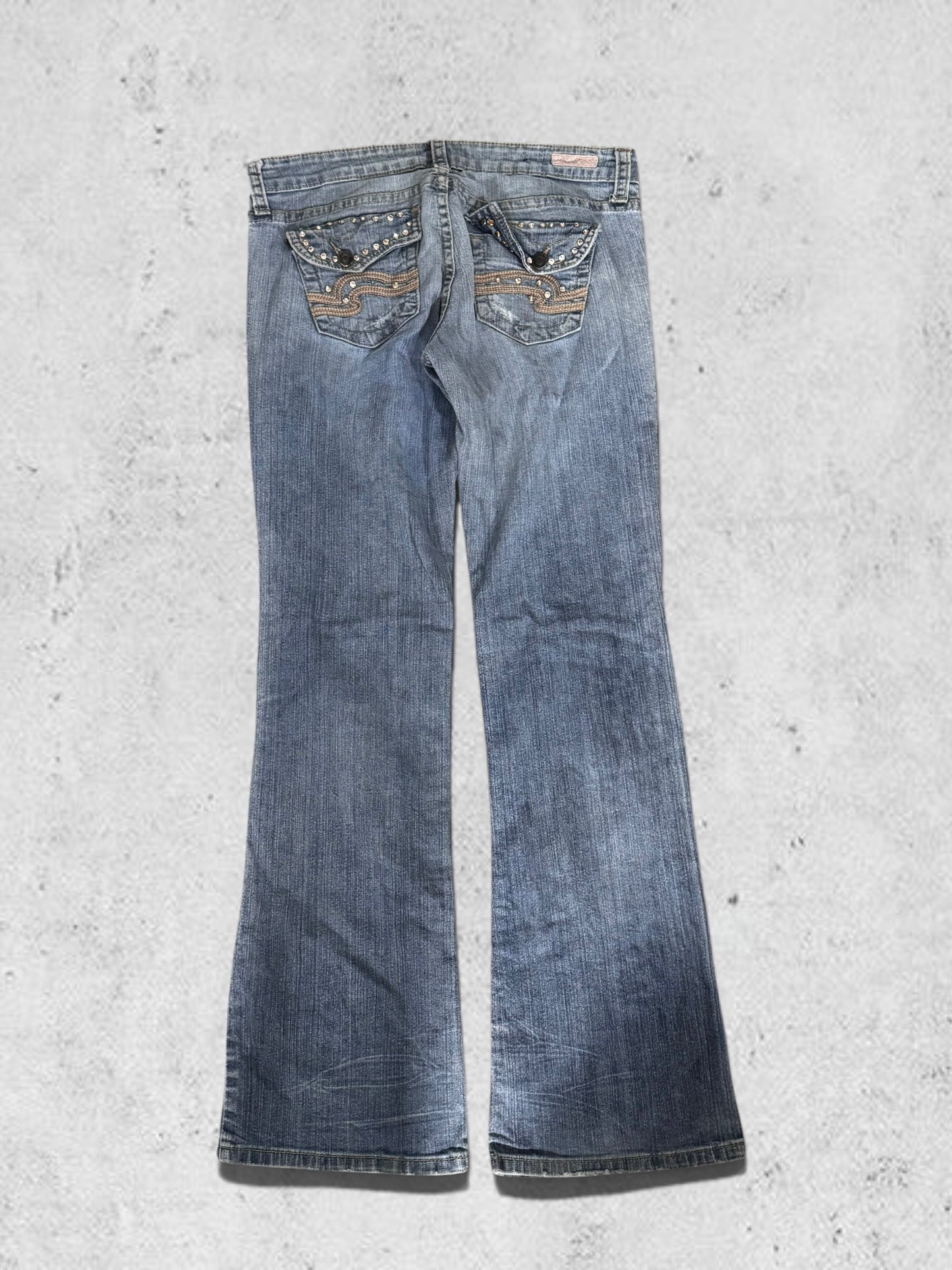 Lågmidjade jeans stl: S/M