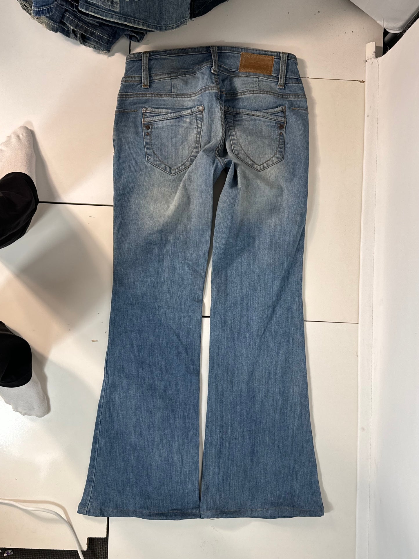Lågmidjade jeans stl: S