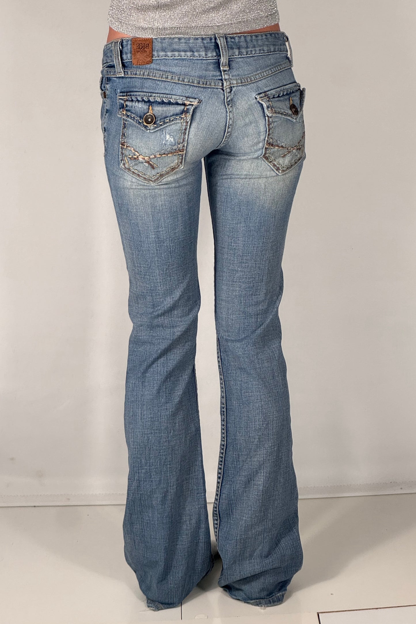Lågmidjade jeans stl: S