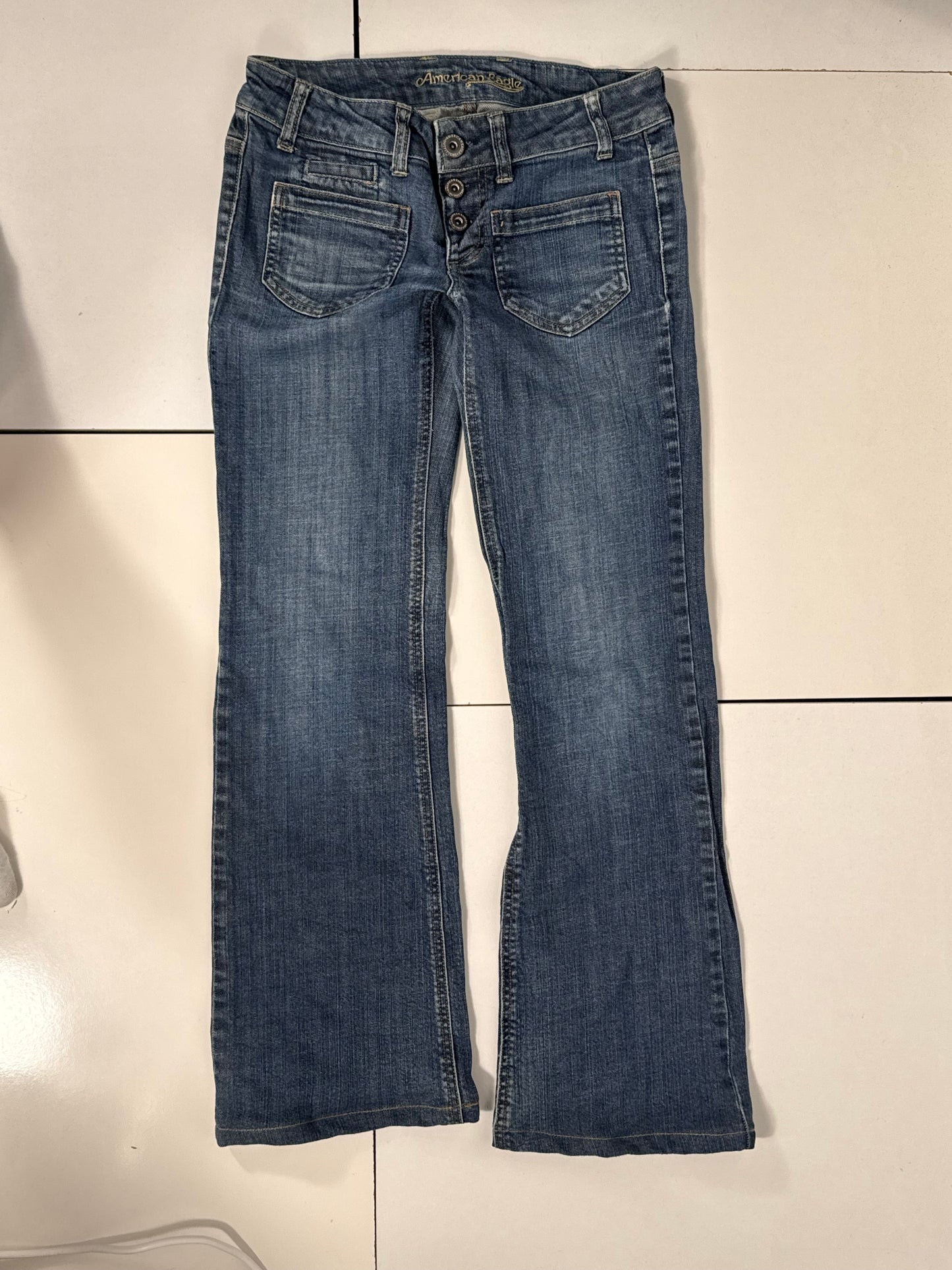 Lågmidjade jeans stl: XS