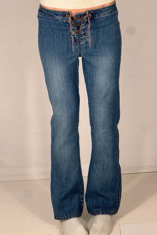 Lågmidjade jeans stl: XXS