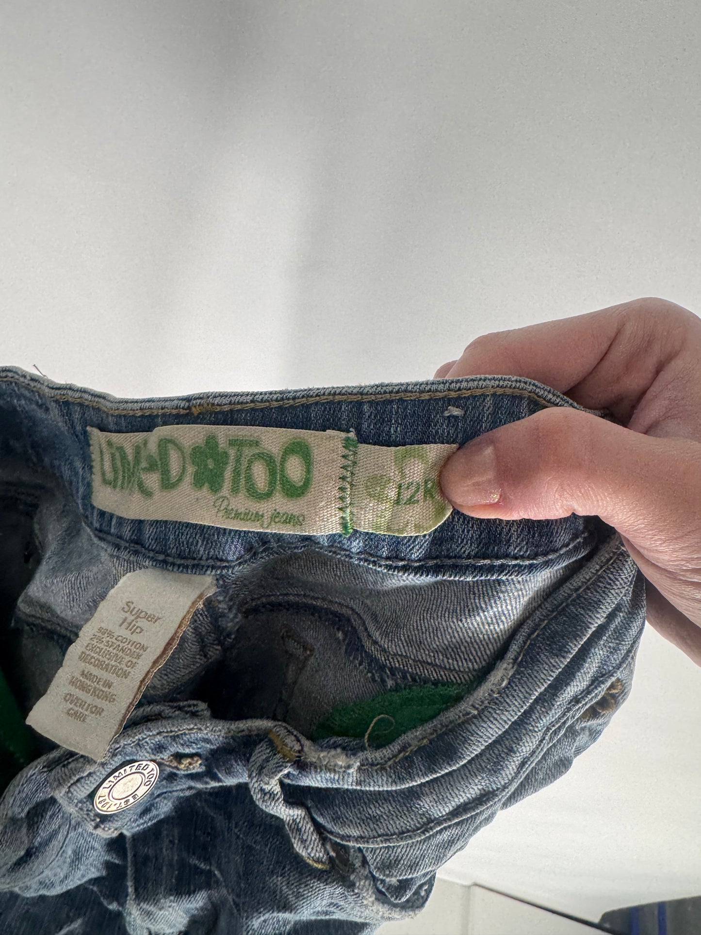 Lågmidjade jeans stl: XXS