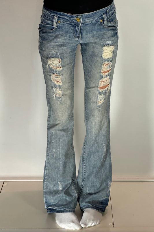 Lågmidjade jeans stl: S