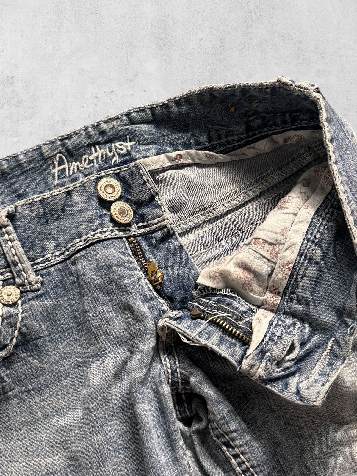 Lågmidjade jeans stl: XXS
