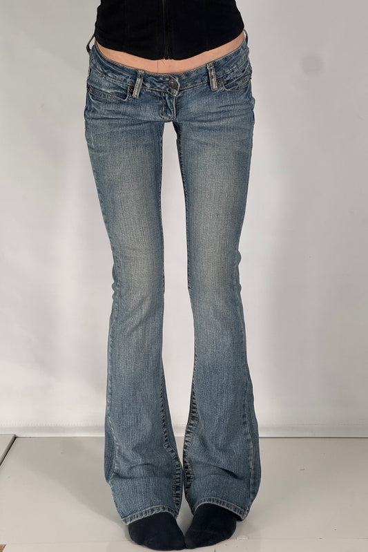 Lågmidjade jeans stl: XS
