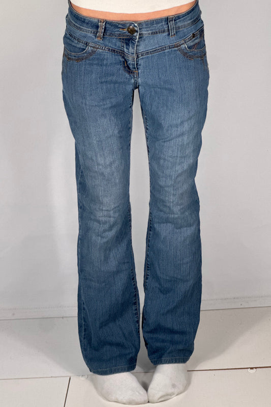 Lågmidjade jeans stl: S