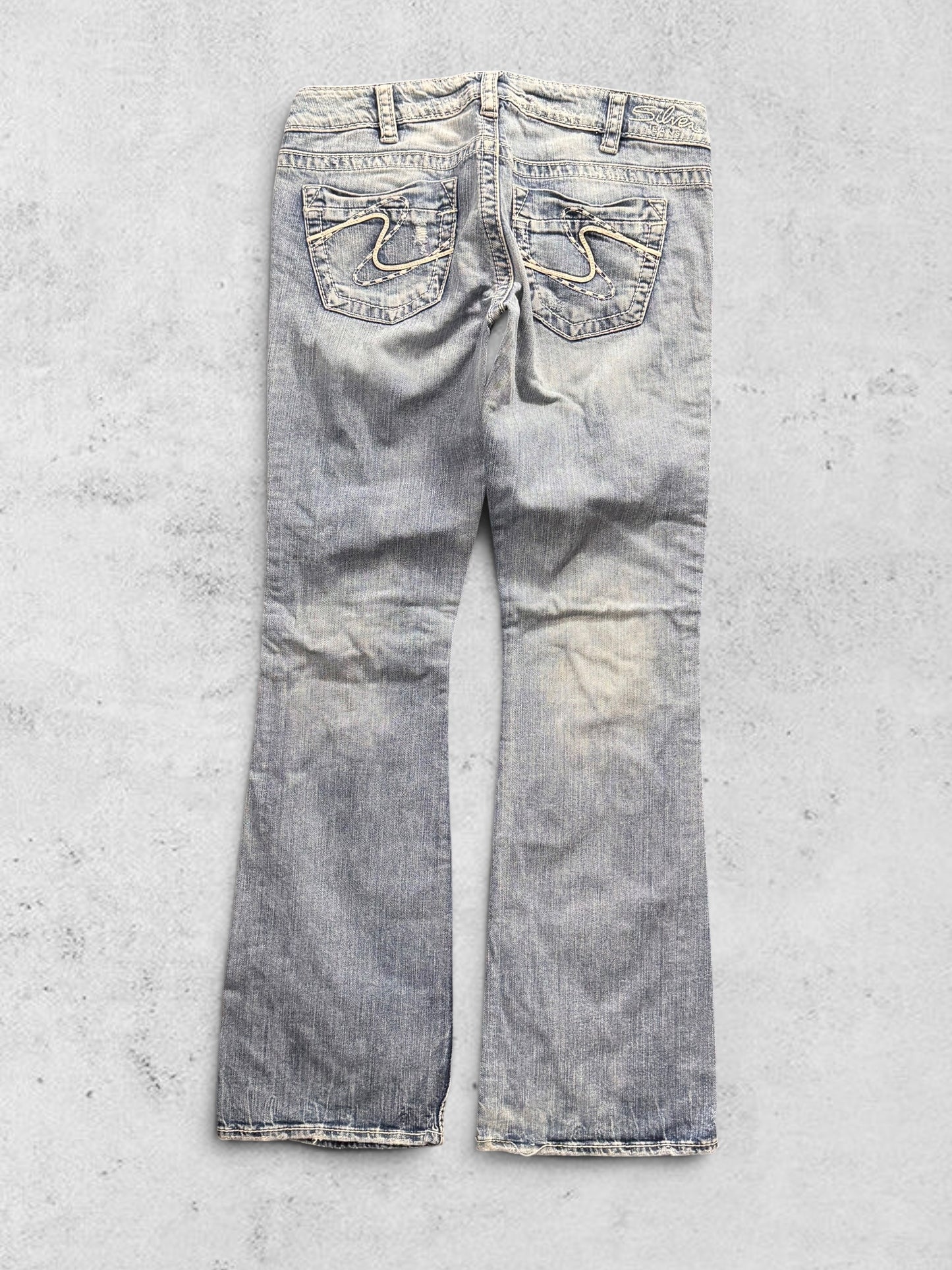 Lågmidjade jeans stl: M