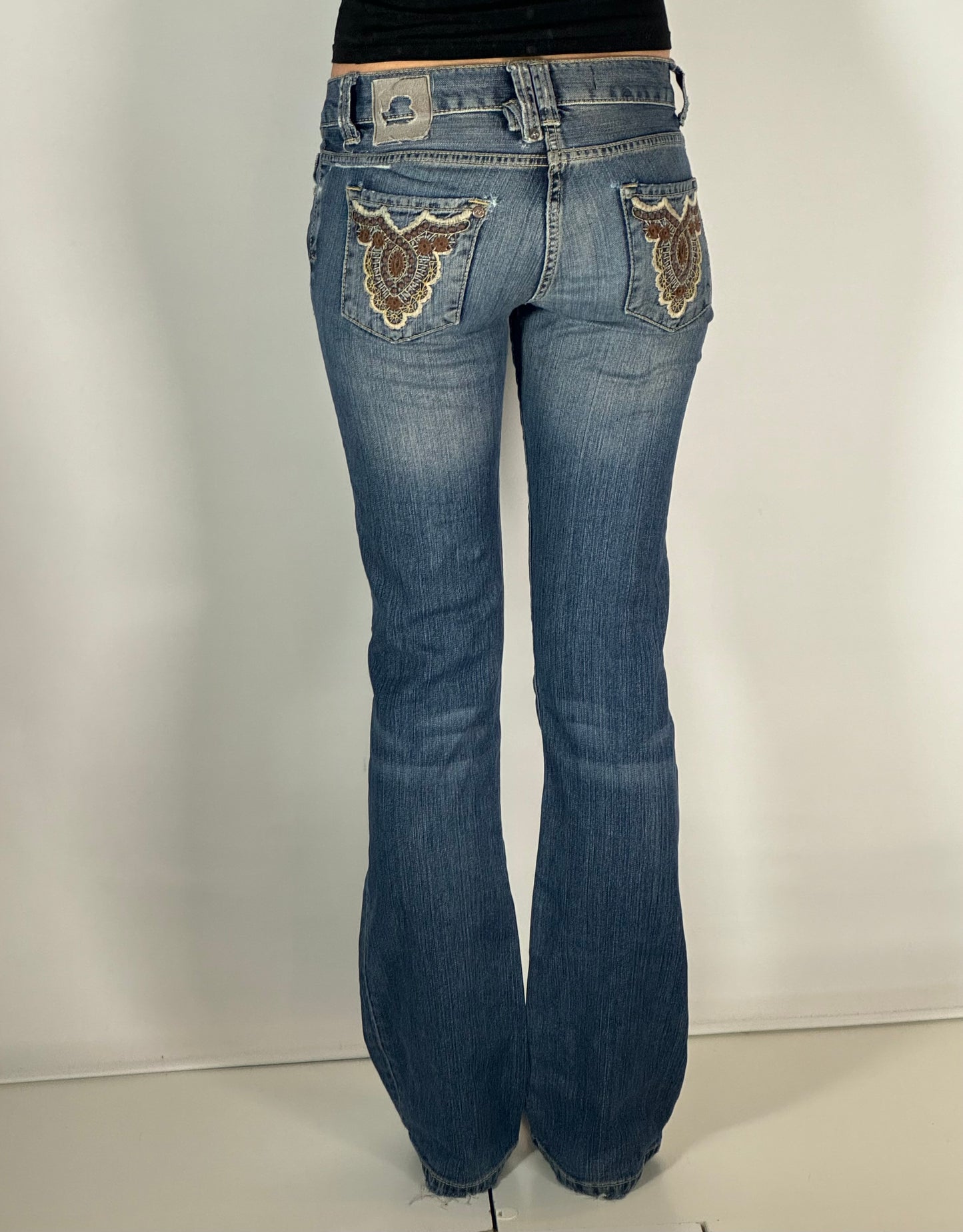 Lågmidjade jeans stl: XS