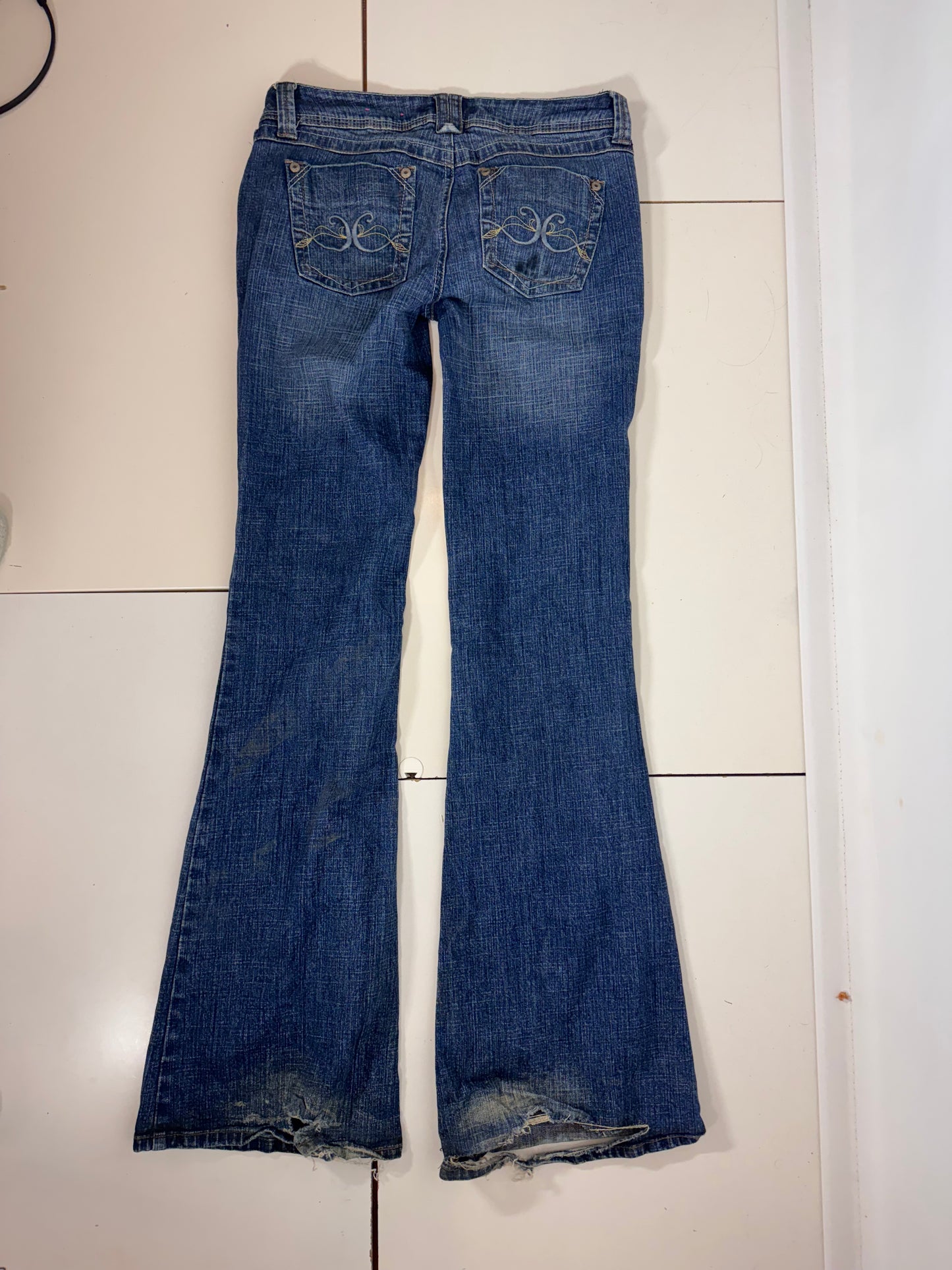 Lågmidjade jeans stl: XS