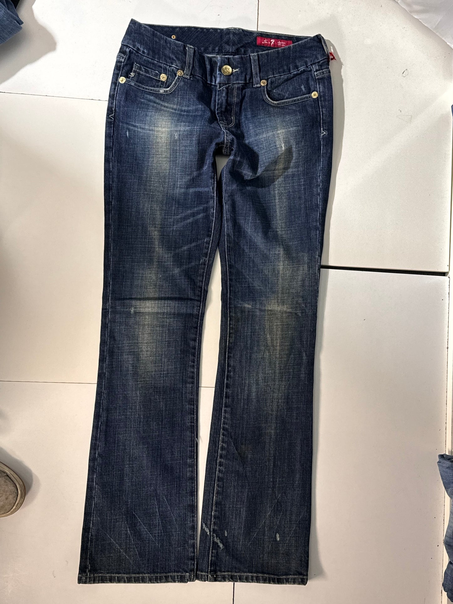 Lågmidjade jeans stl: S