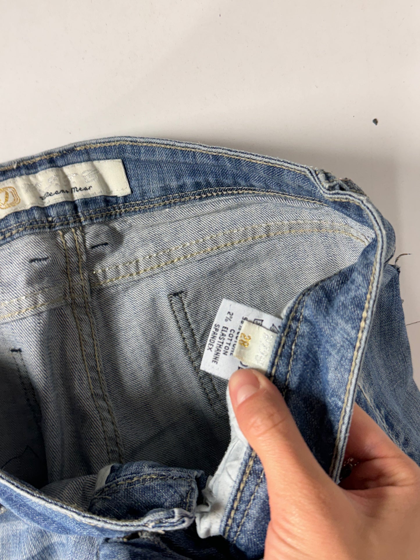 Lågmidjade jeans stl: S