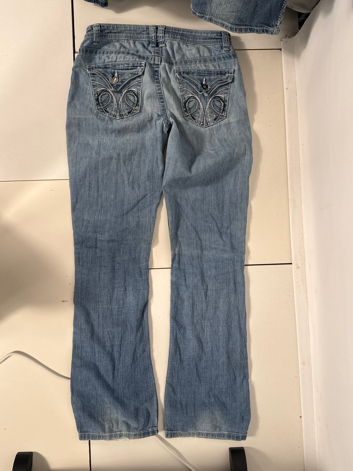 Lågmidjade jeans stl: XS
