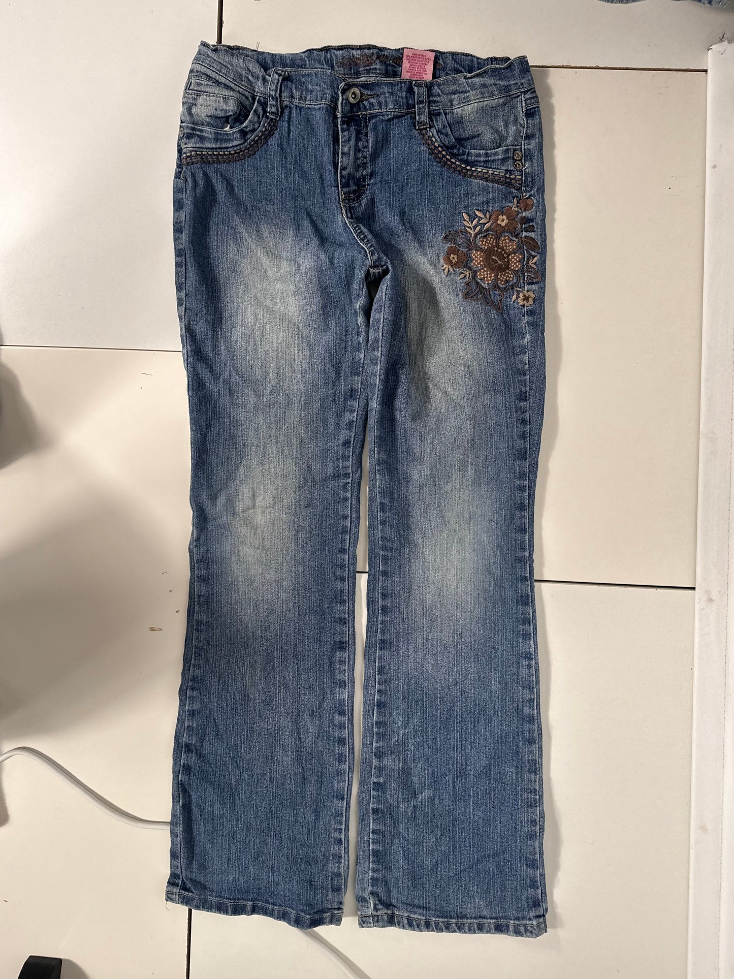 Lågmidjade jeans stl: S