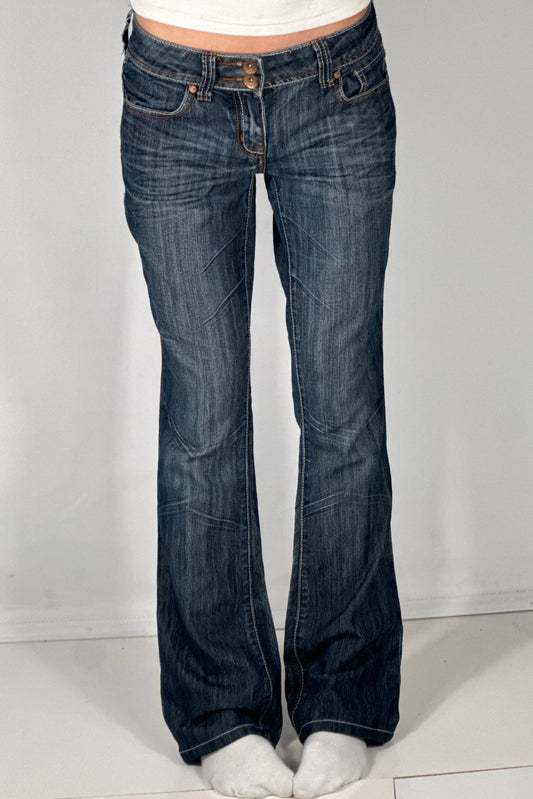 Lavtaljede jeans str: S/M