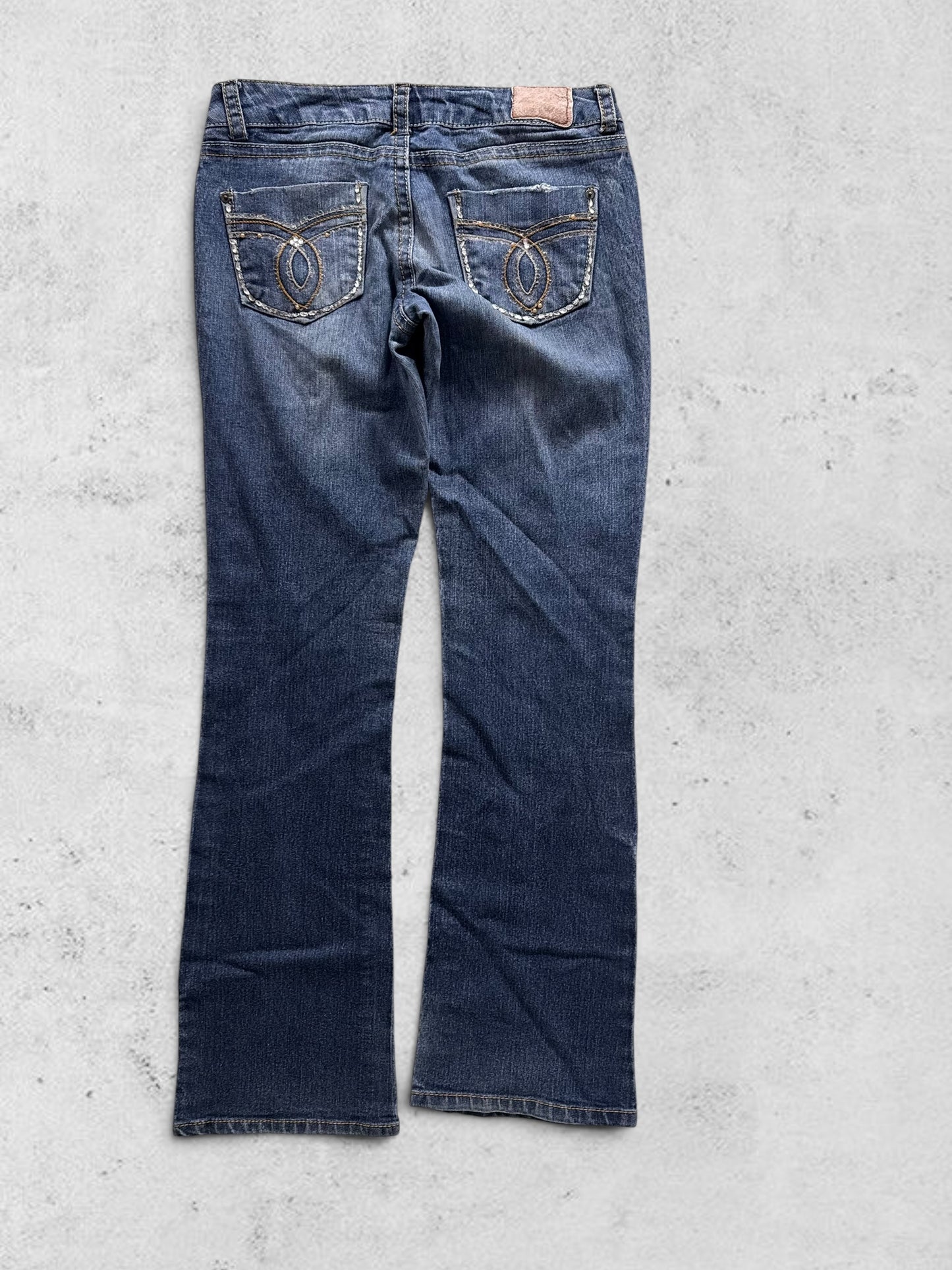 Lågmidjade jeans stl: S