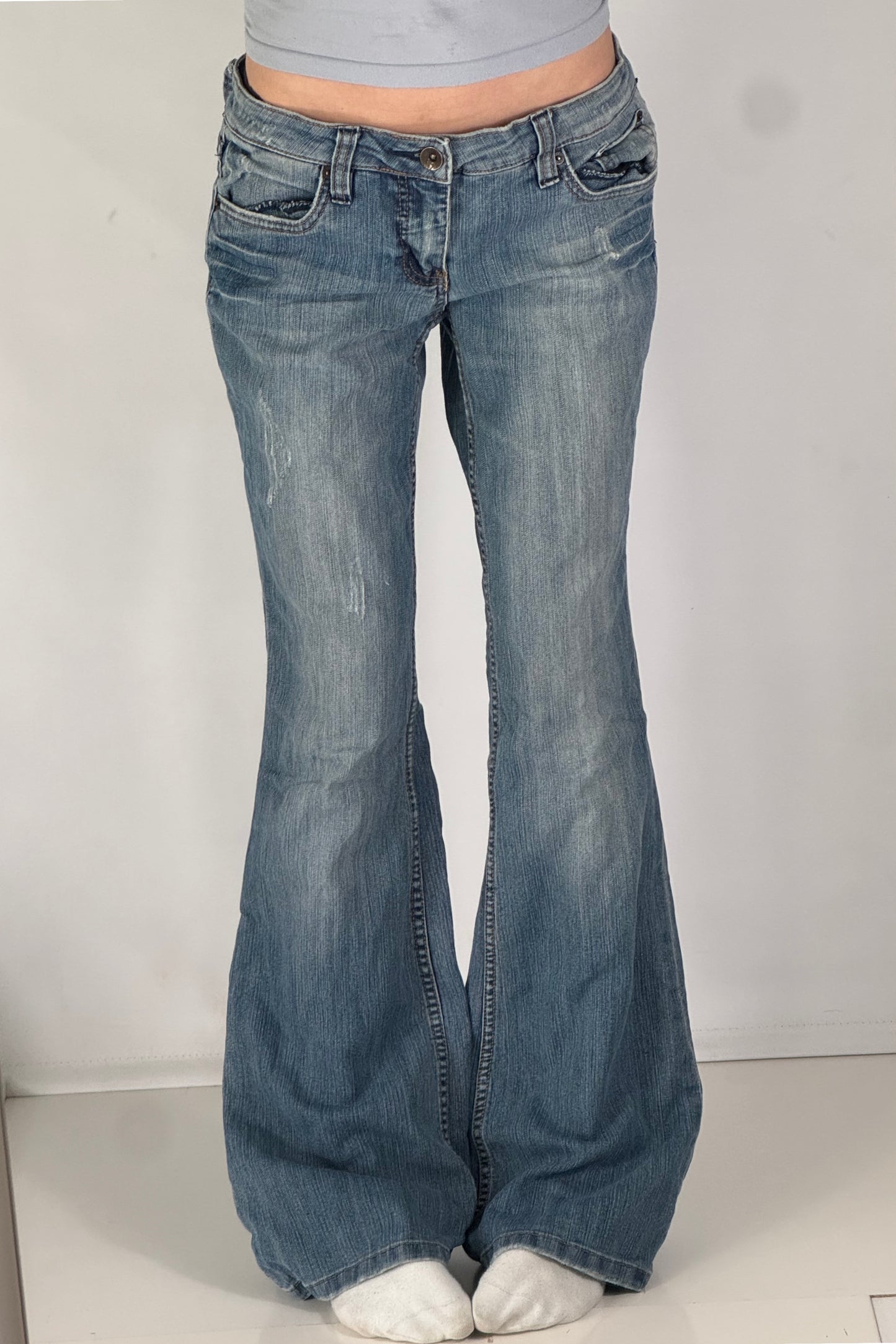Lågmidjade jeans stl: M