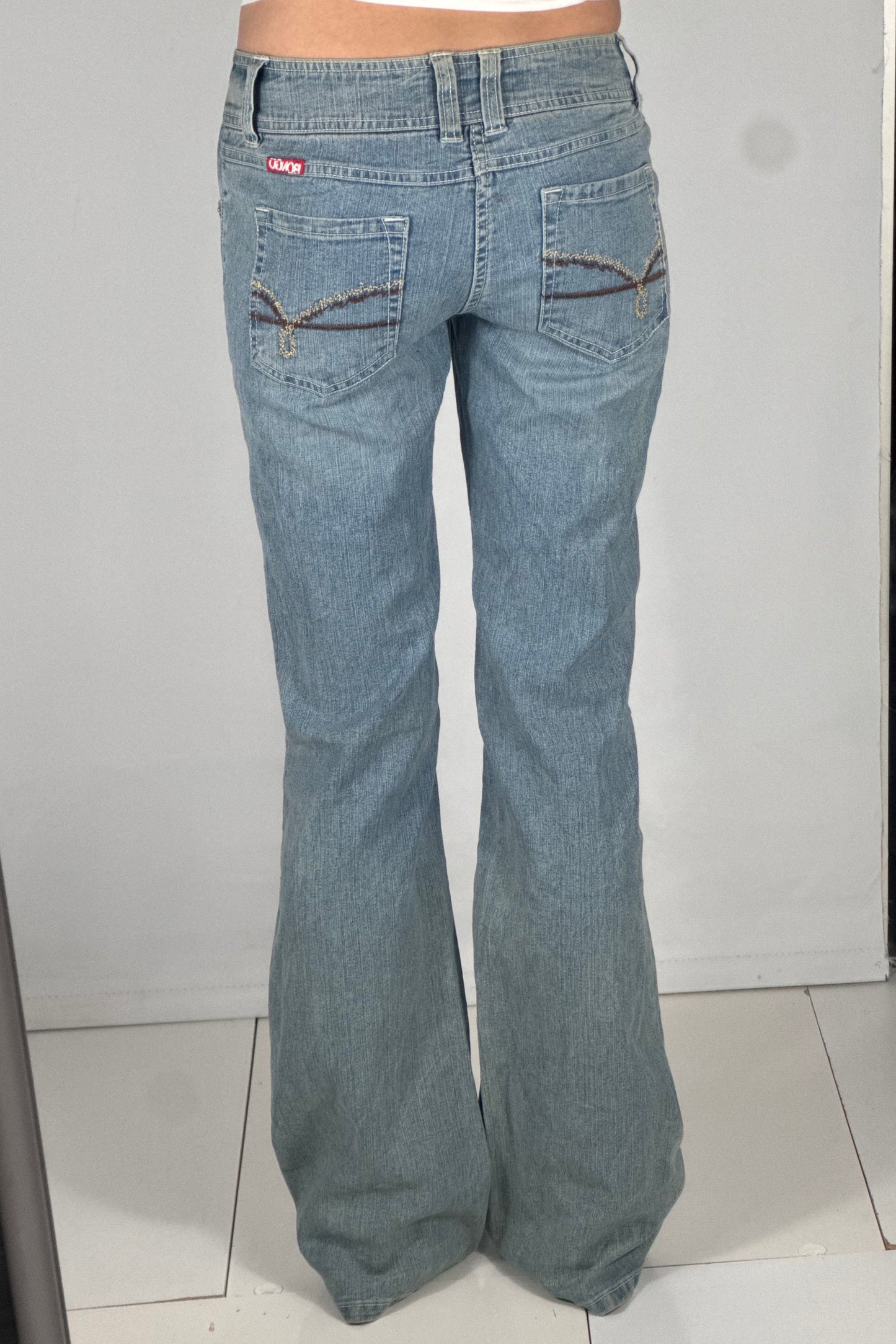 Lågmidjade jeans stl: XS