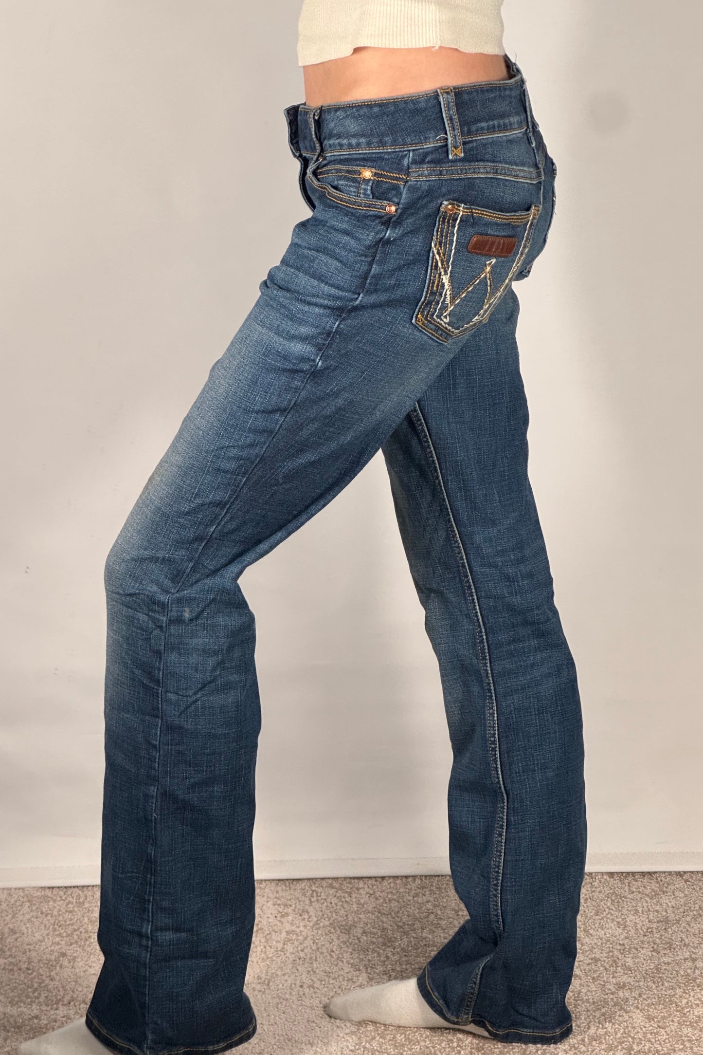 Lågmidjade jeans stl: S