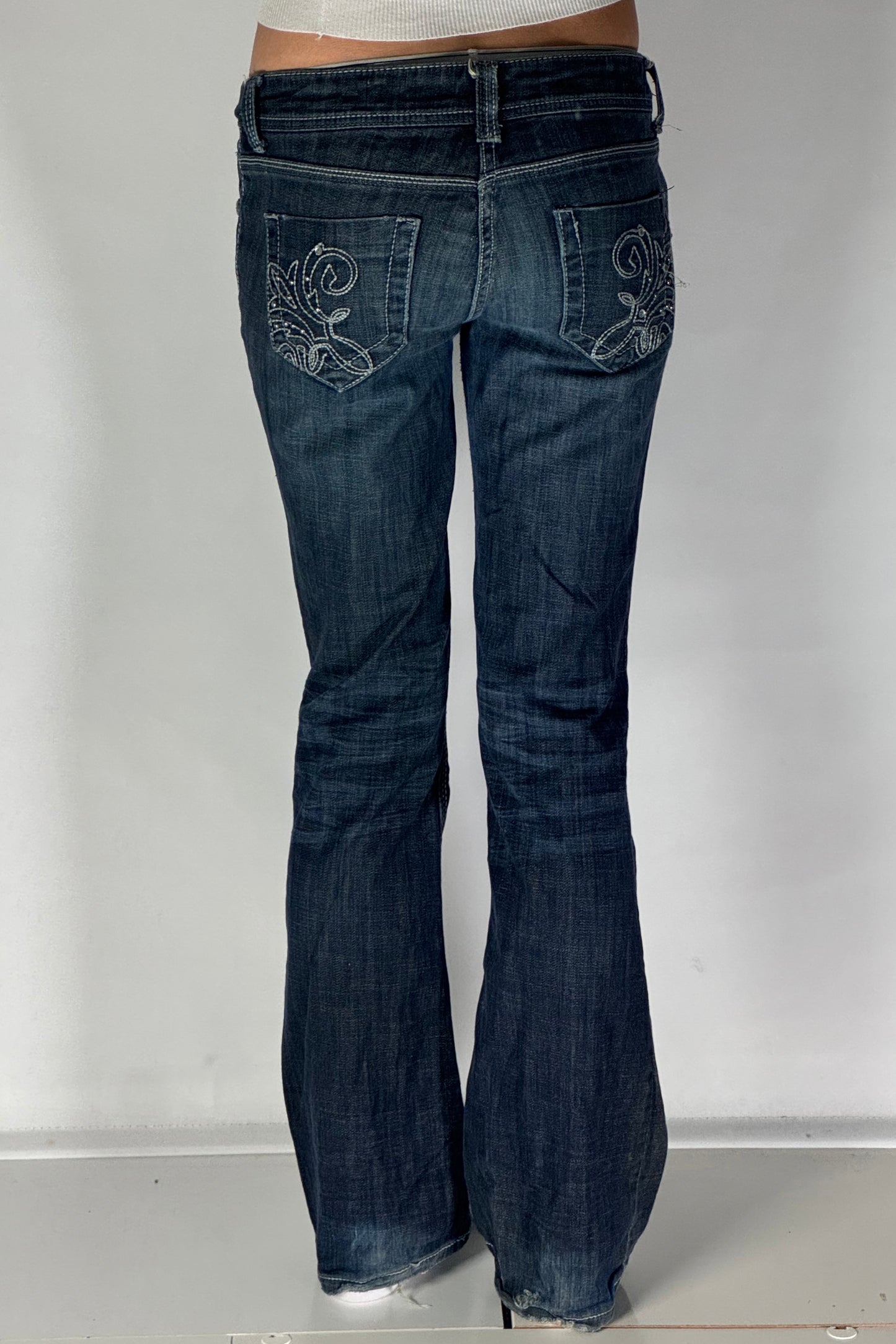 Lågmidjade jeans stl: XS