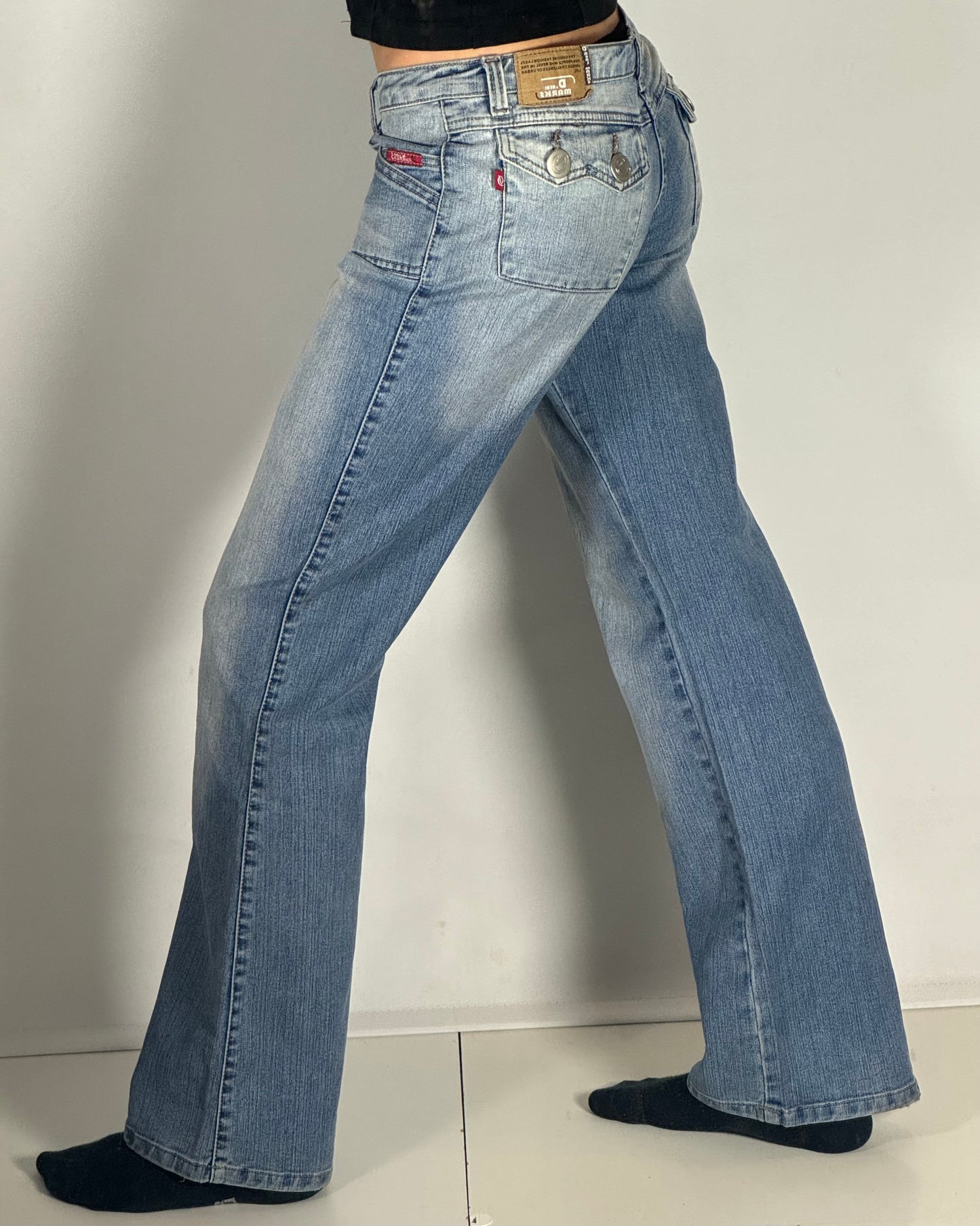 Lågmidjade jeans stl: S