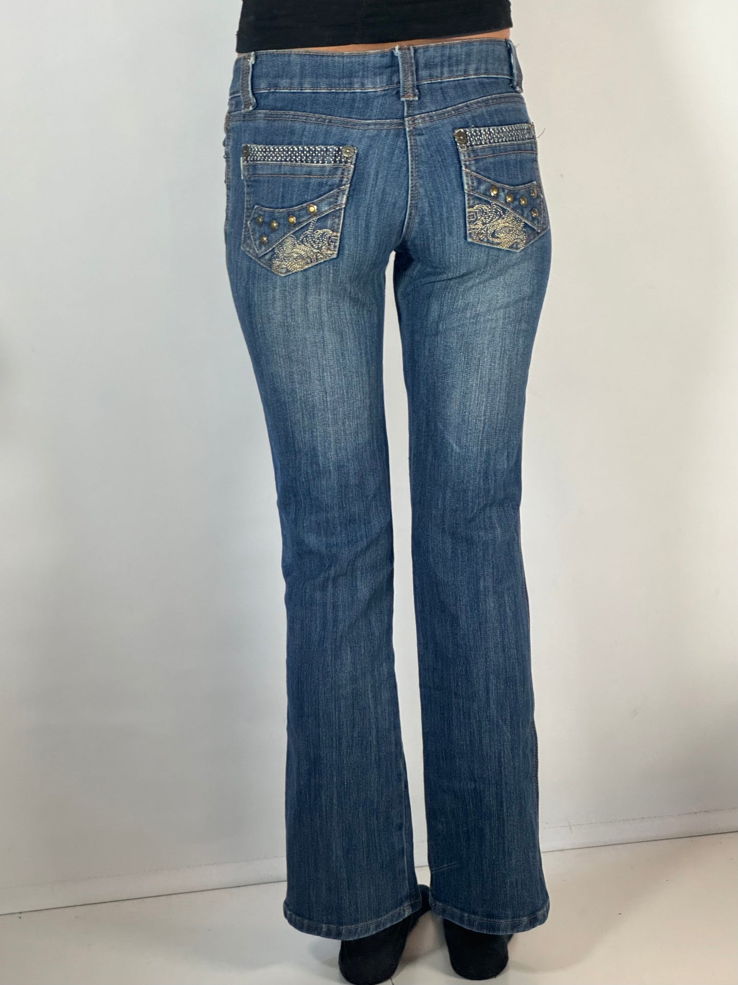 Lågmidjade jeans stl: XXS