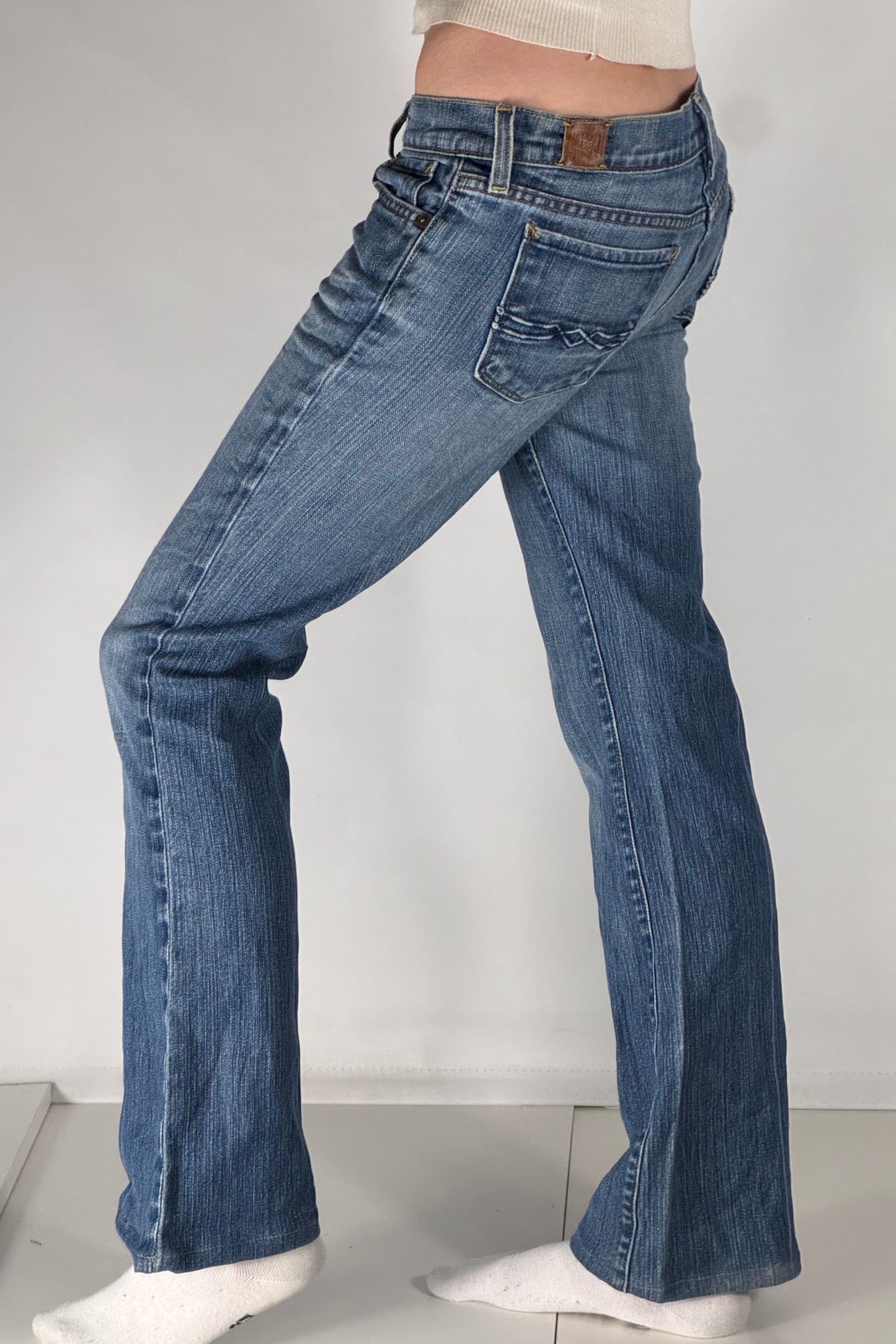 Lågmidjade jeans stl: S
